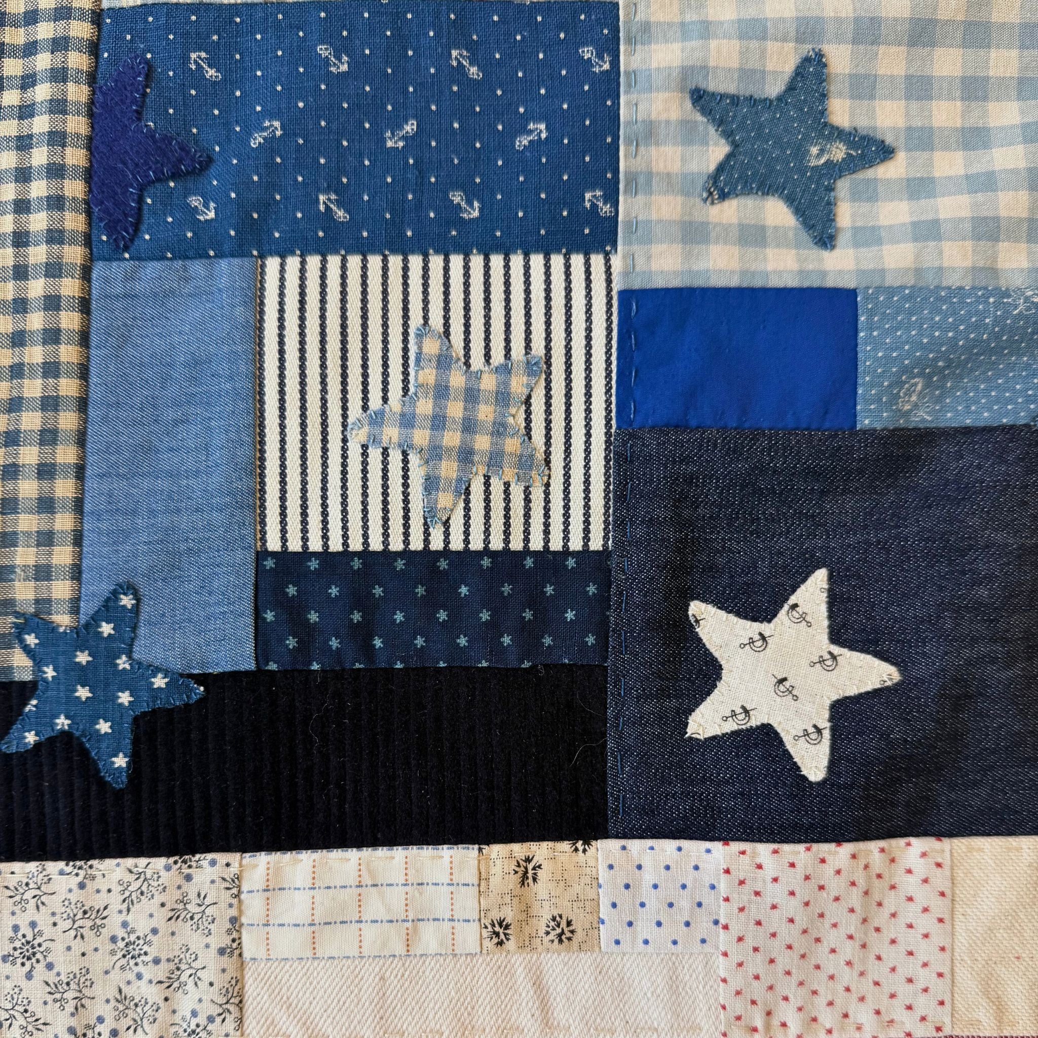 Large Handmade American Flag