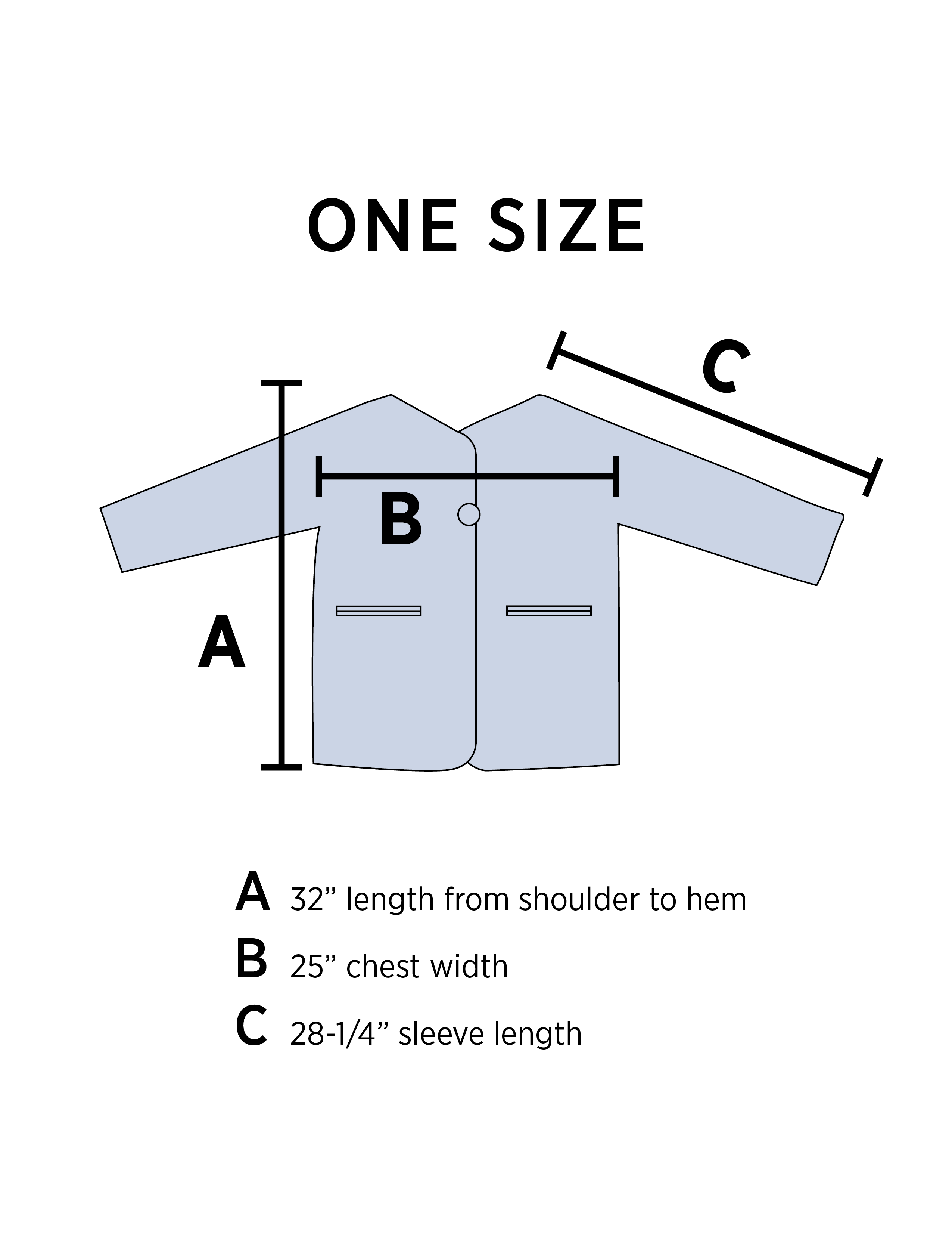 Blue Terrazzo Quilt Coat