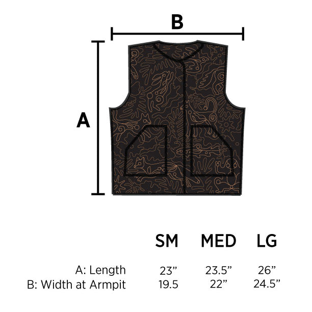 Black Critter Vest - Rubinski Works x Haptic Lab