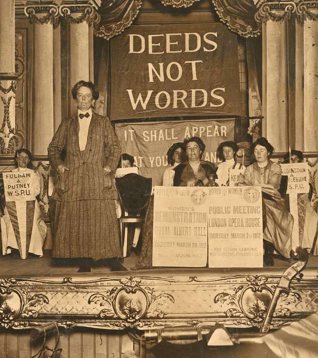 Deeds not Words