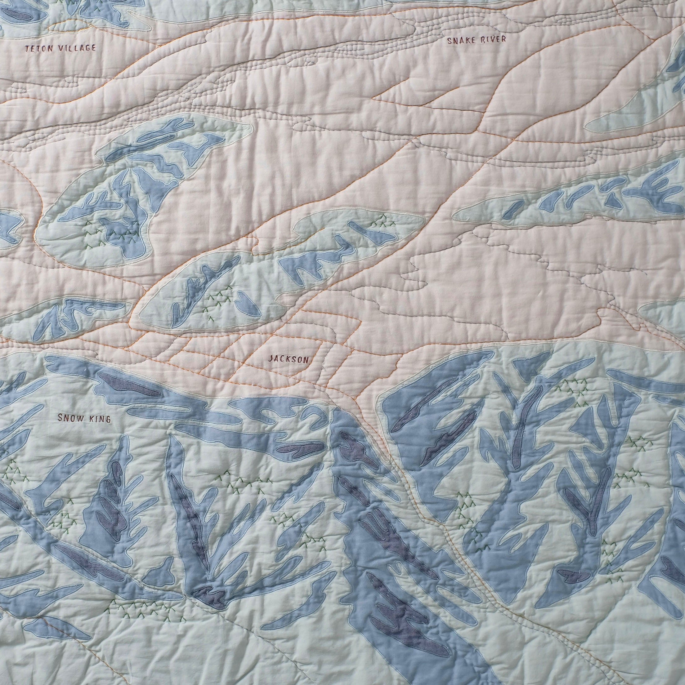 Jackson Hole, WY - Mountain Quilt