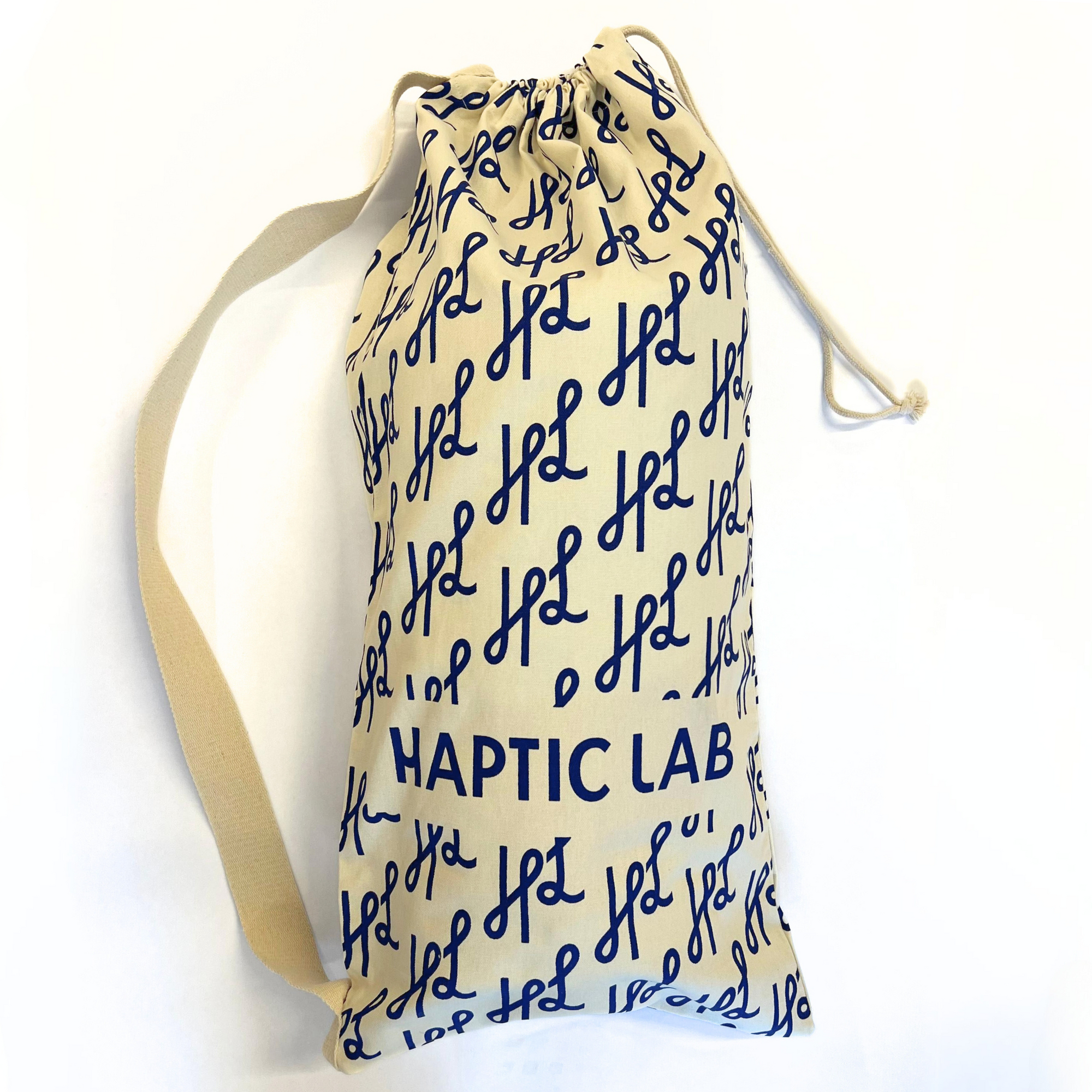 The haptic lab gift bag full with a quilt