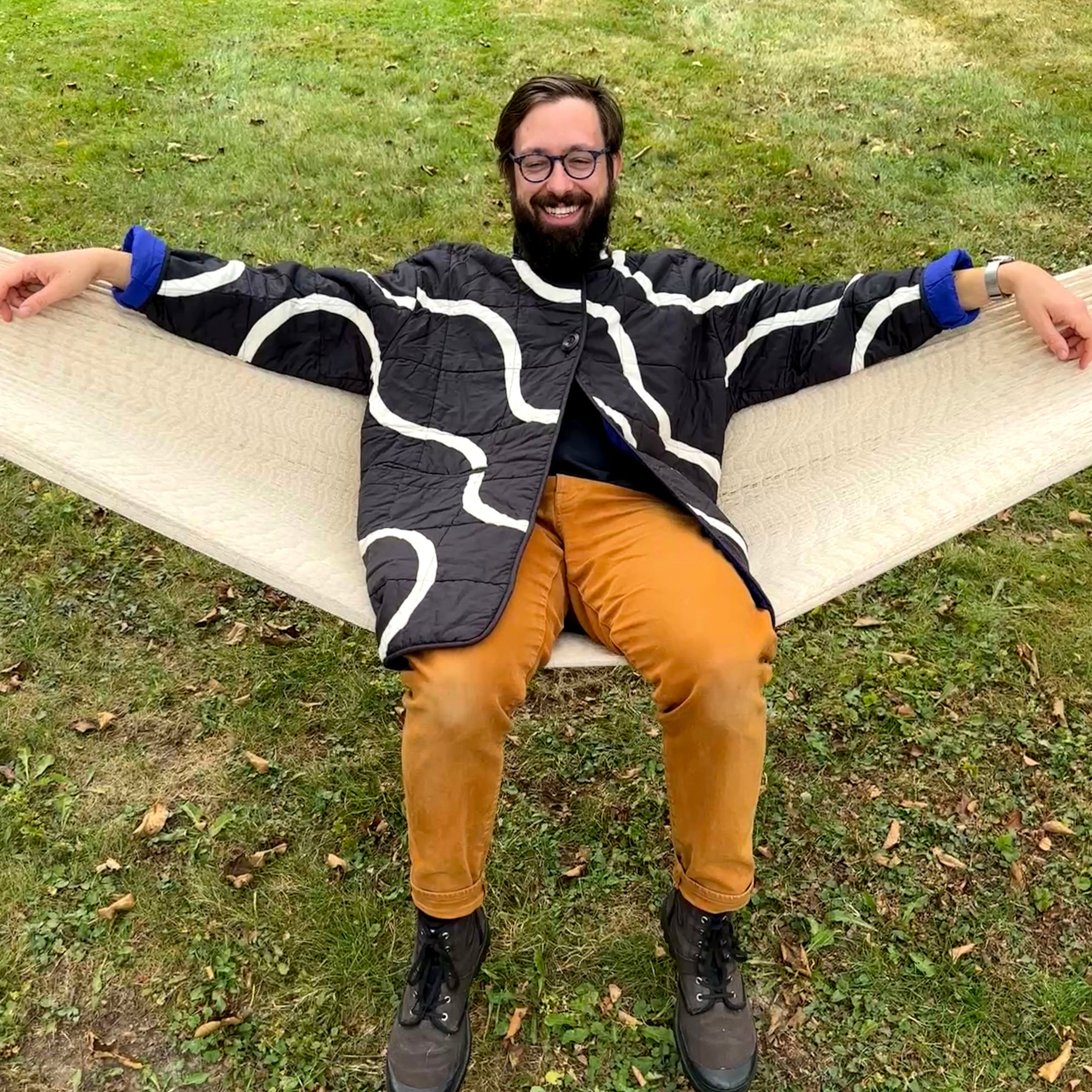 Snake Path Quilt Coat