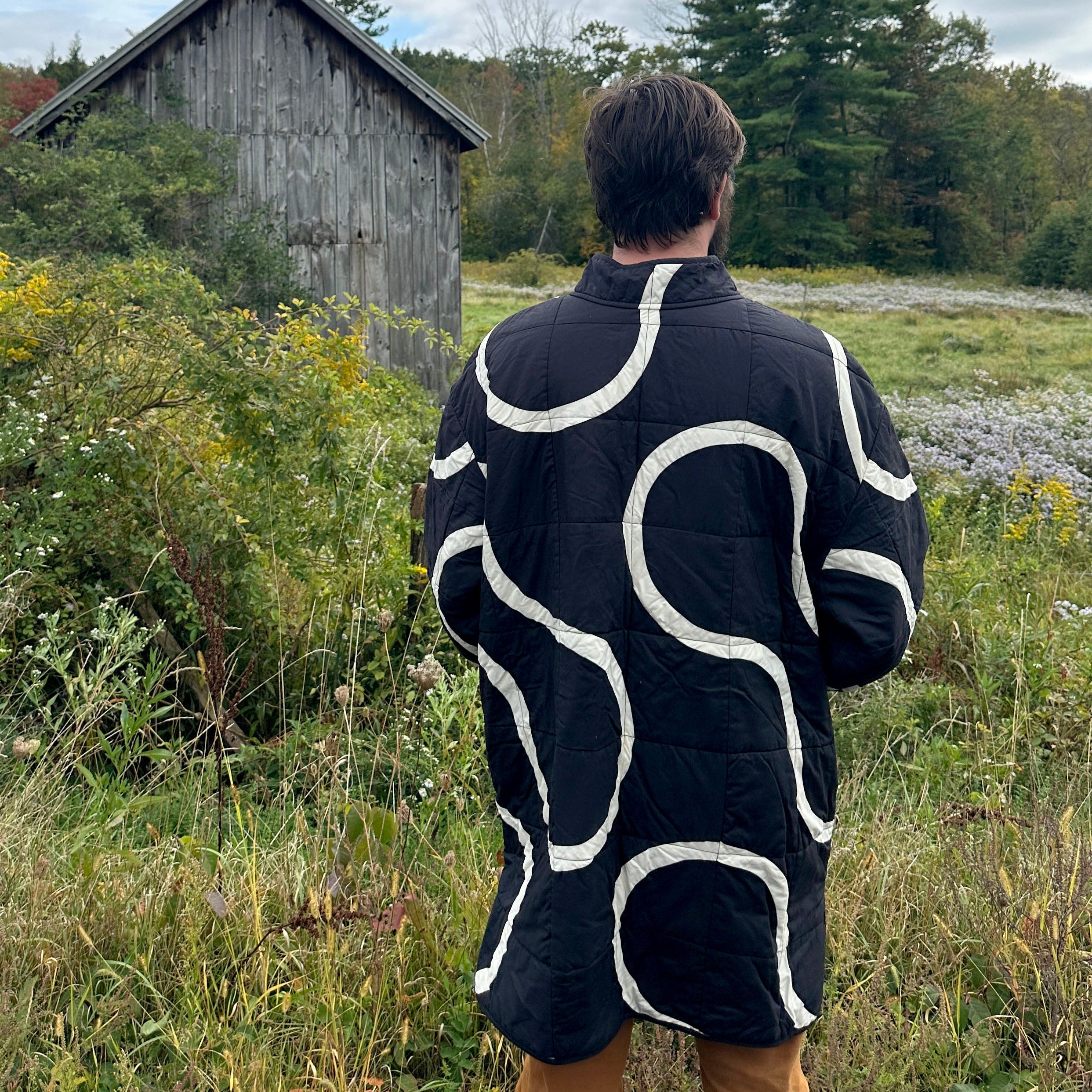 Snake Path Quilt Coat