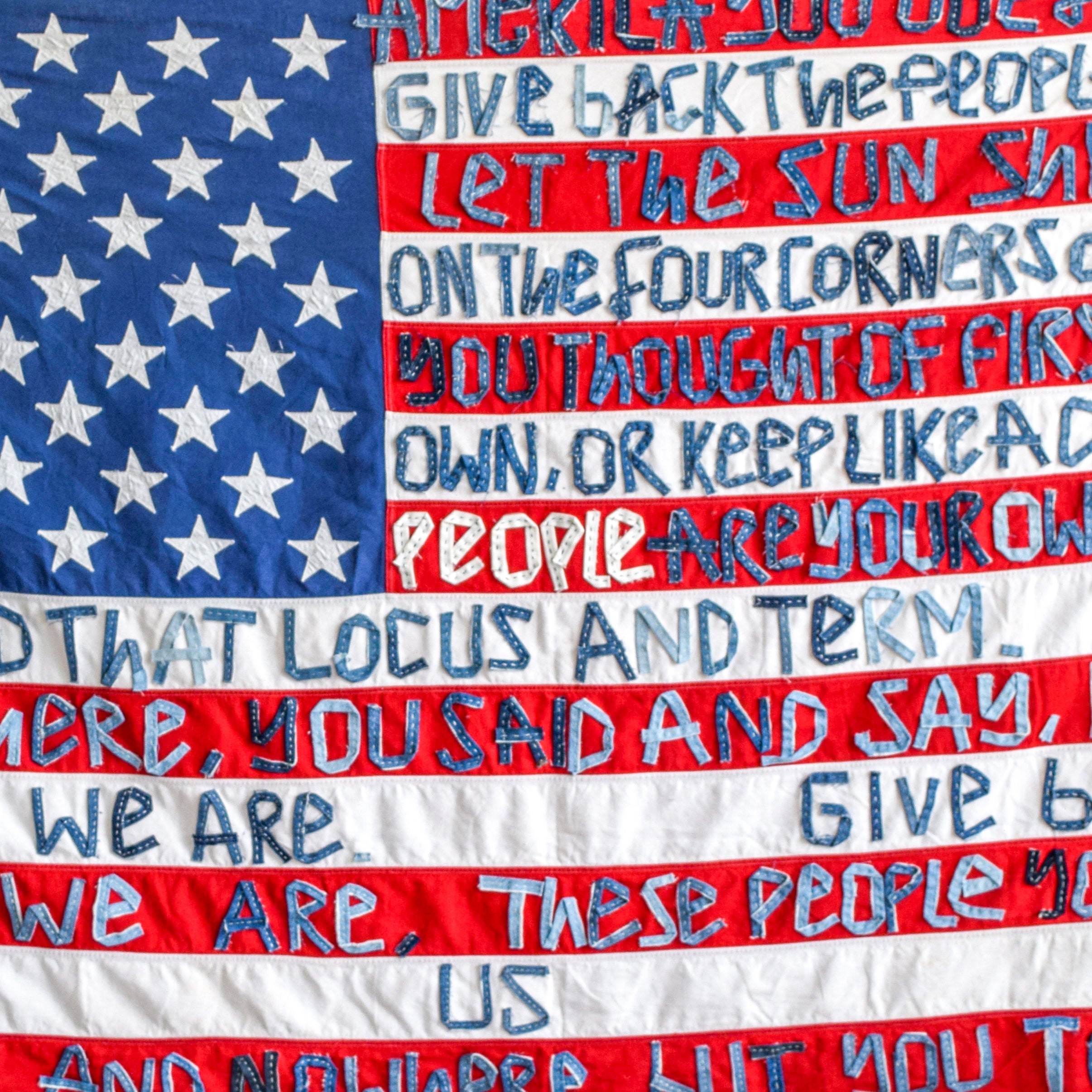 America: A Living Flag Artwork