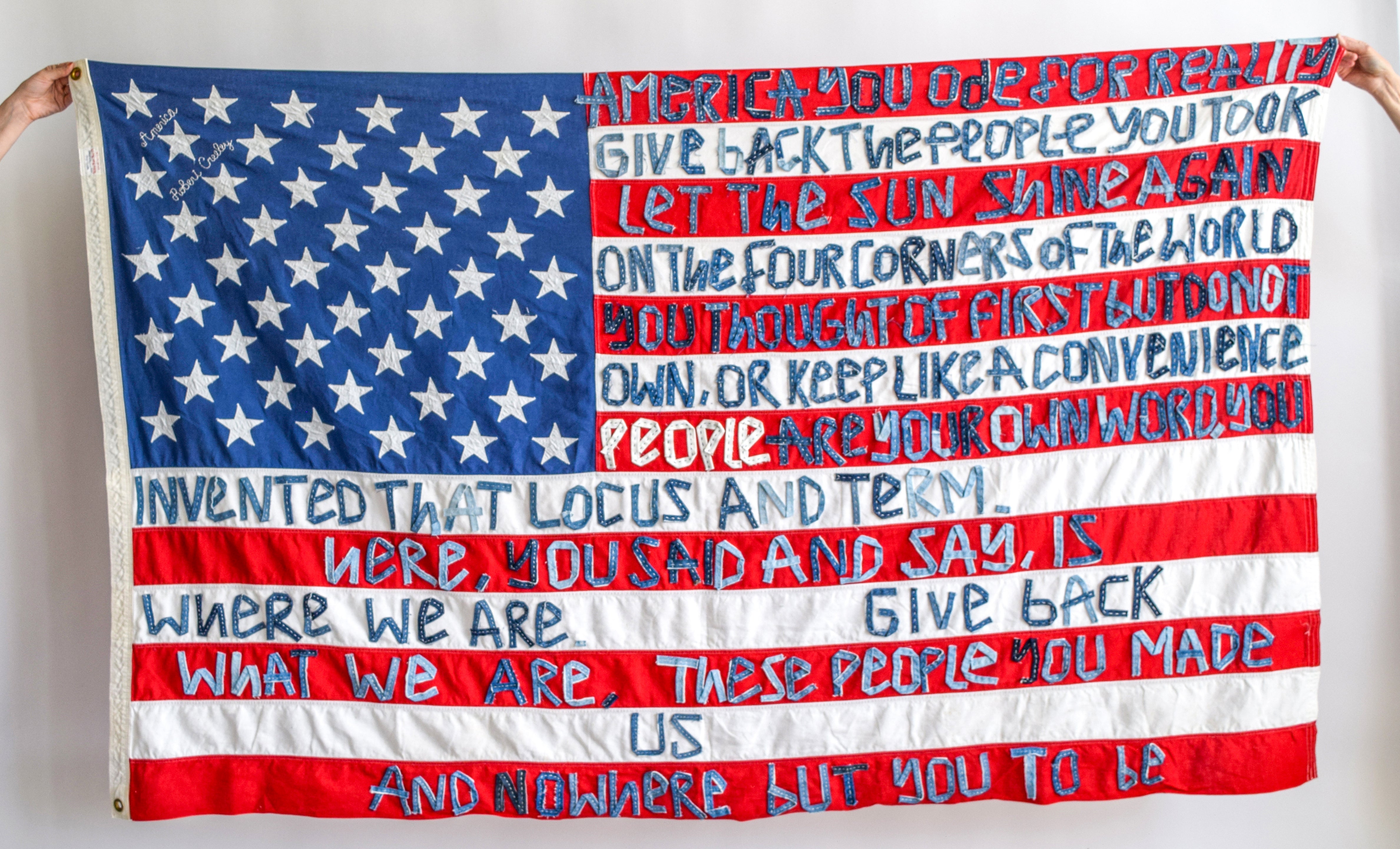 America: A Living Flag Artwork