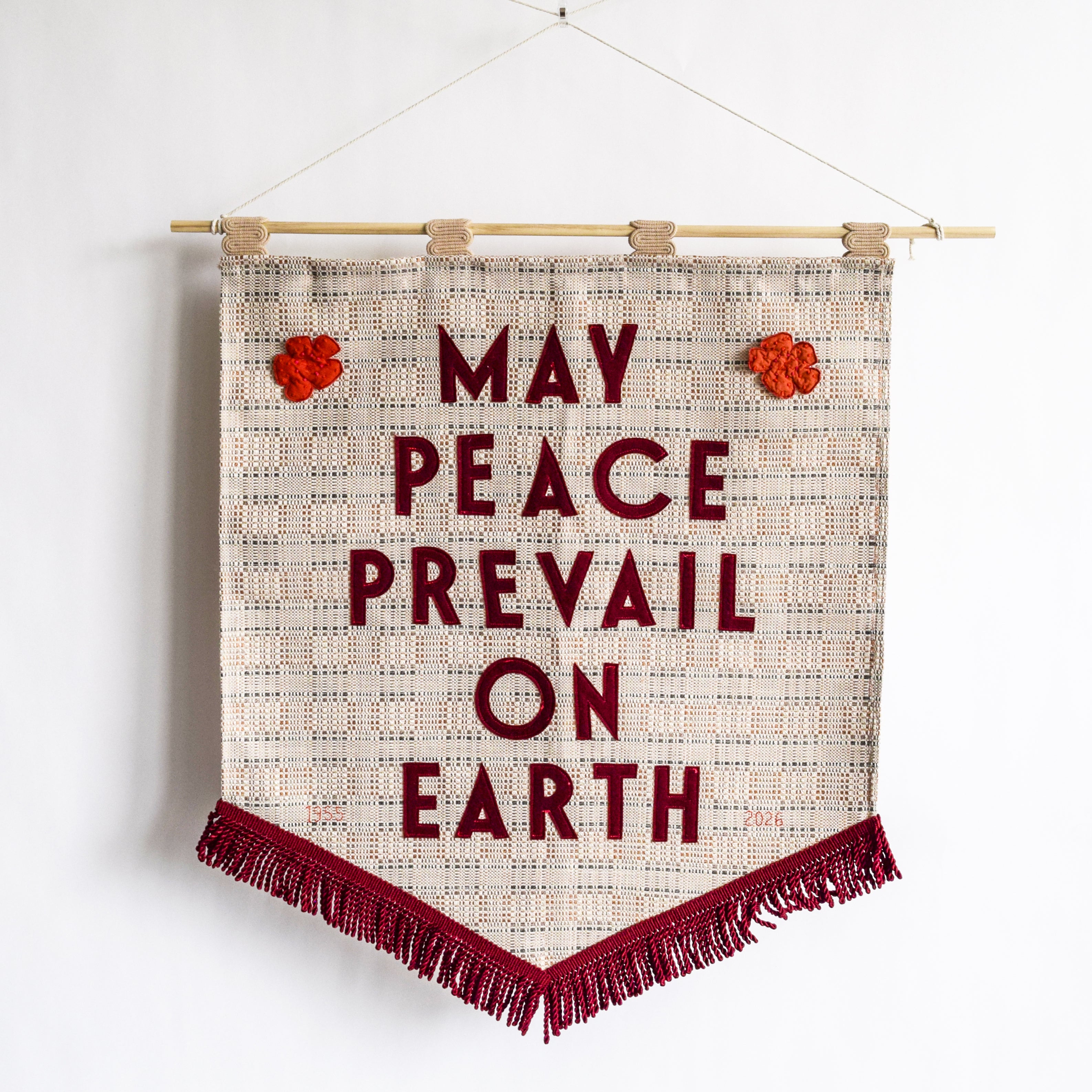 May Peace Prevail on Earth (woven)