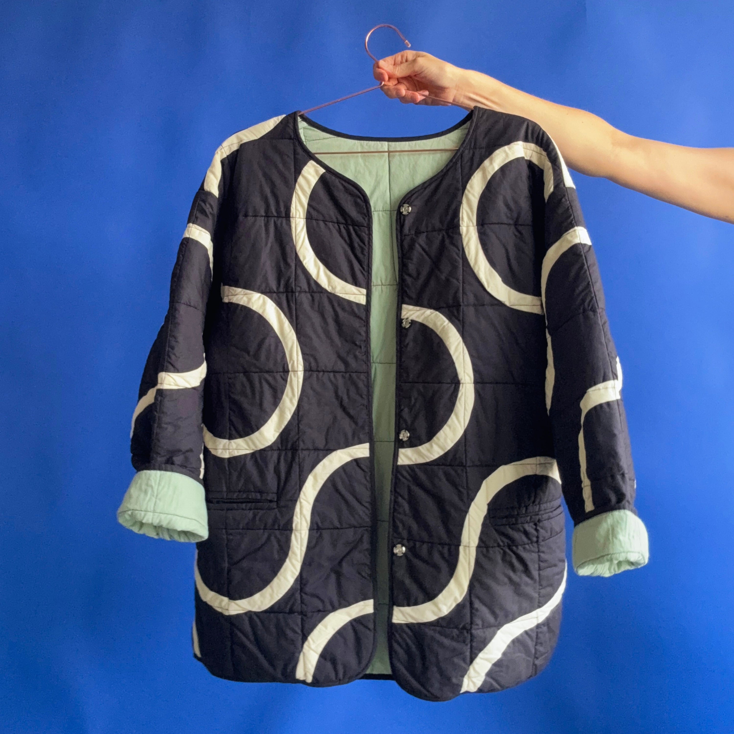 Snake Path Quilt Coat