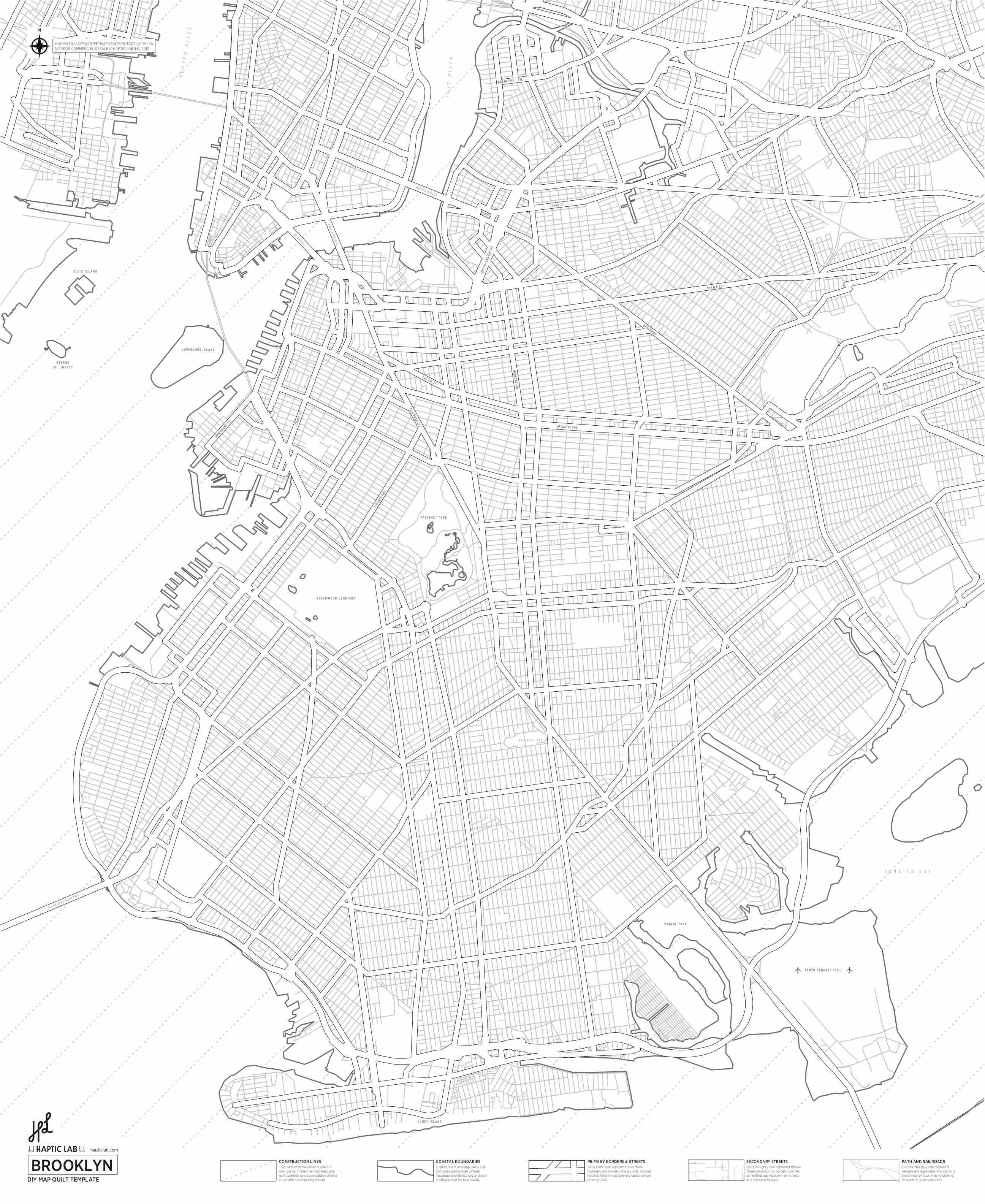 DIY Map Quilts - Haptic Lab