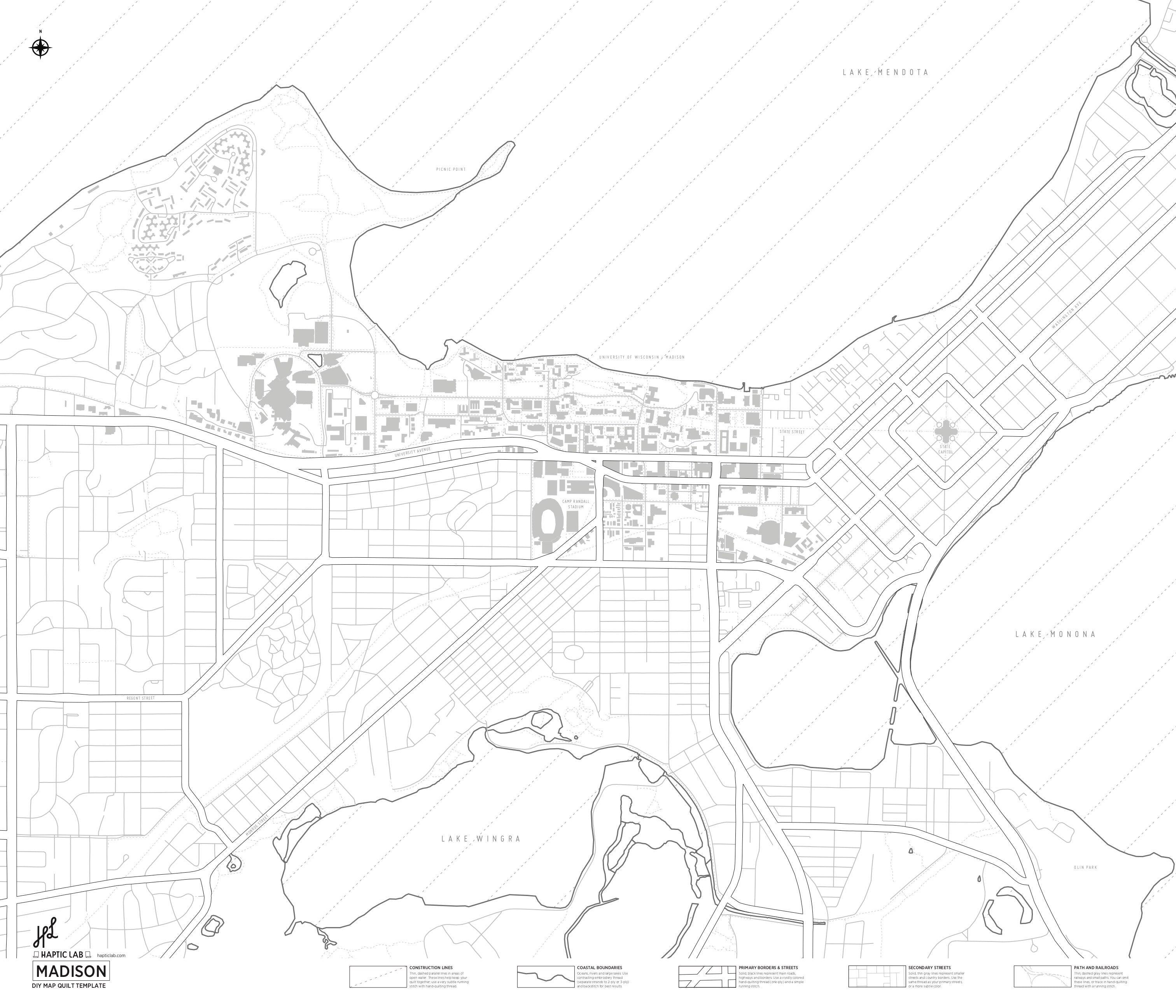 DIY Map Quilts - Haptic Lab