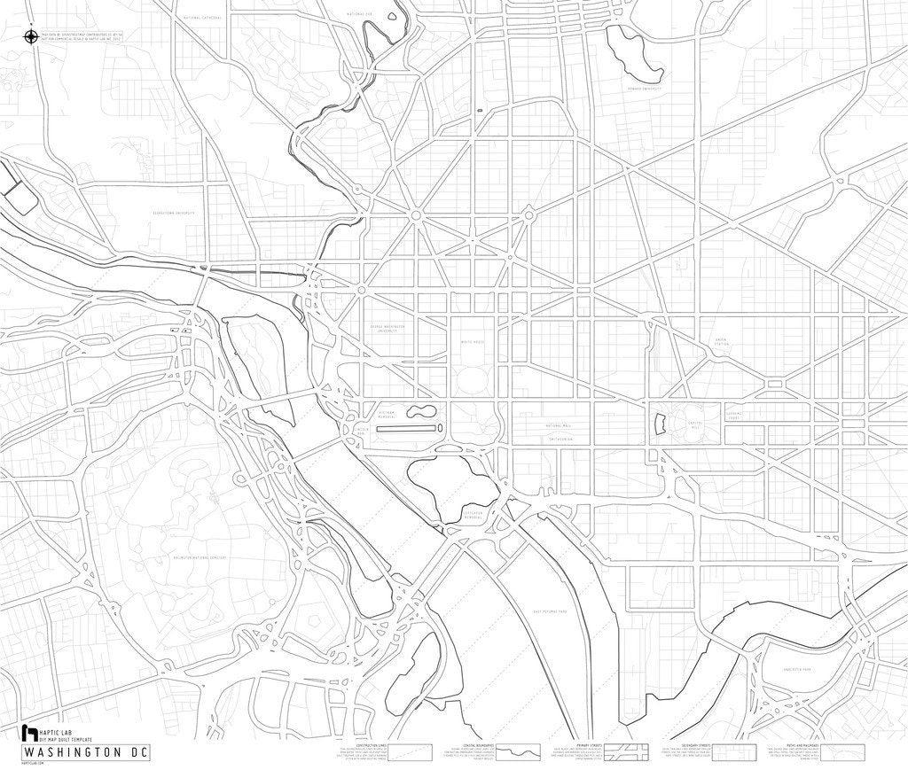 DIY Map Quilts (Print-At-Home) - Haptic Lab