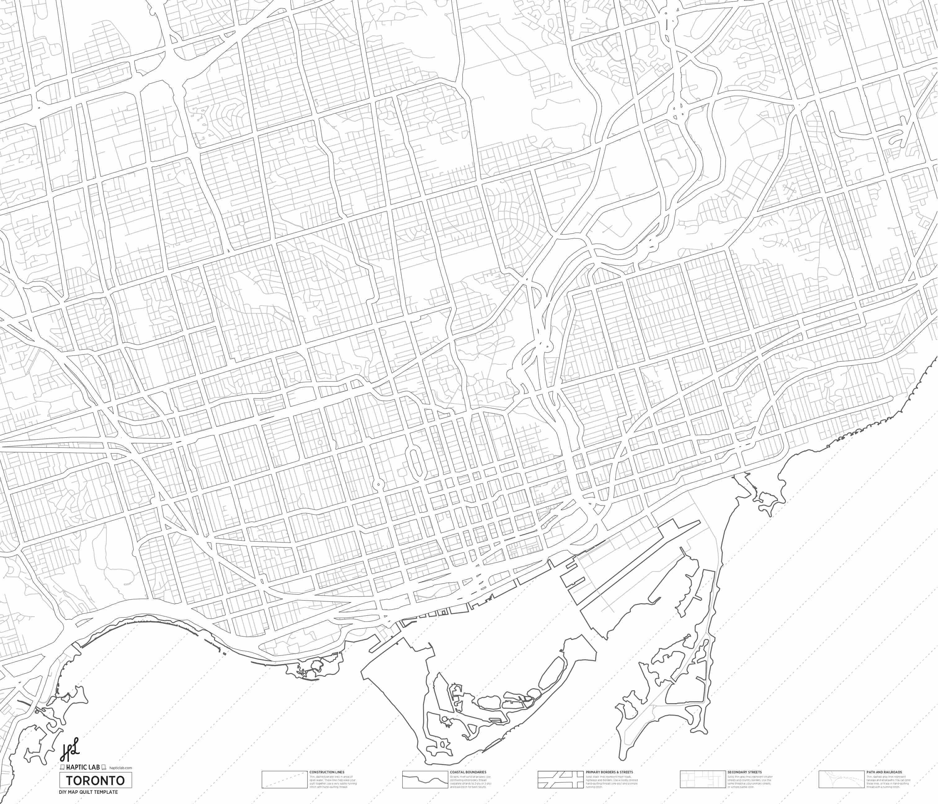 DIY Map Quilts - Haptic Lab