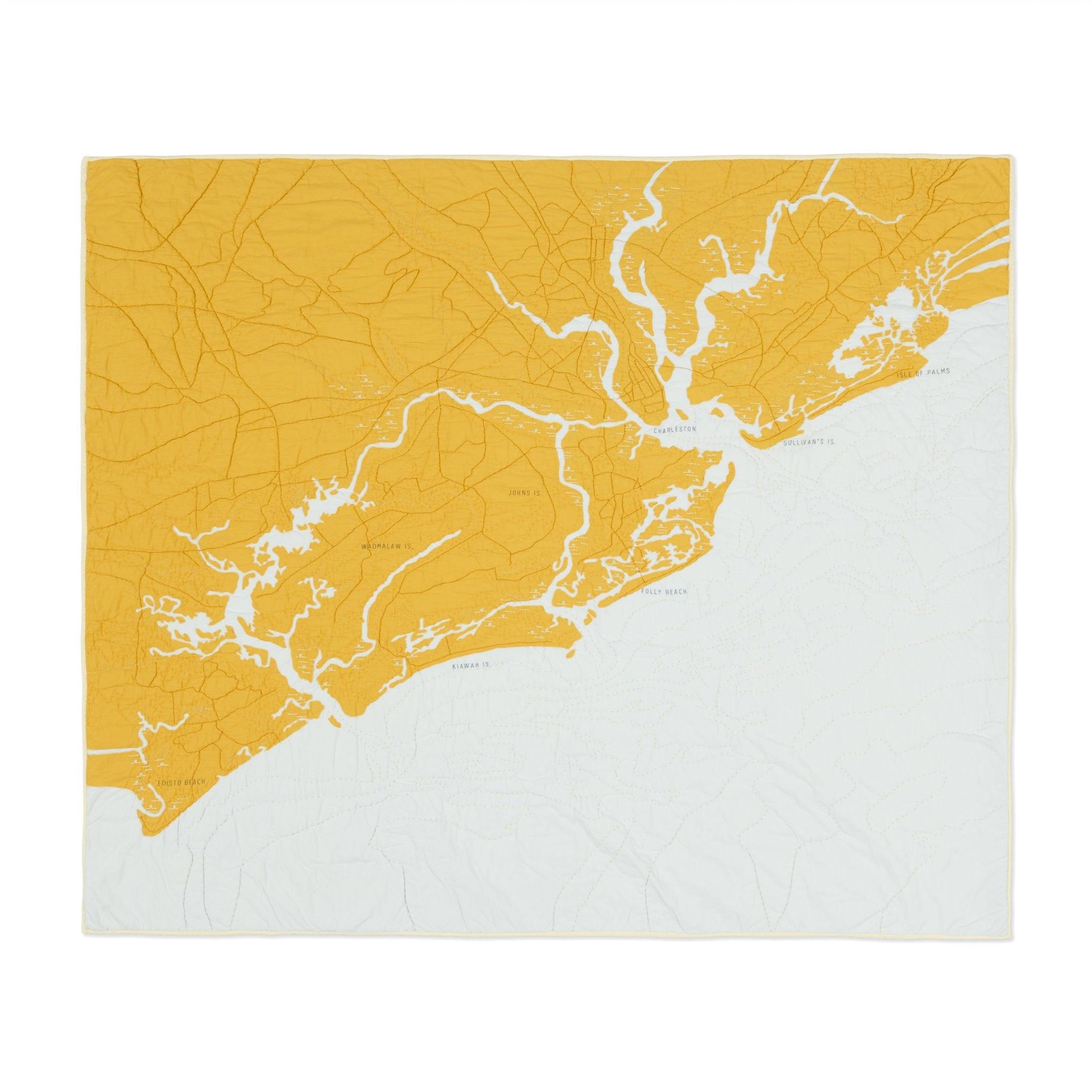Charleston Quilt - Coastal Quilt by Haptic Lab