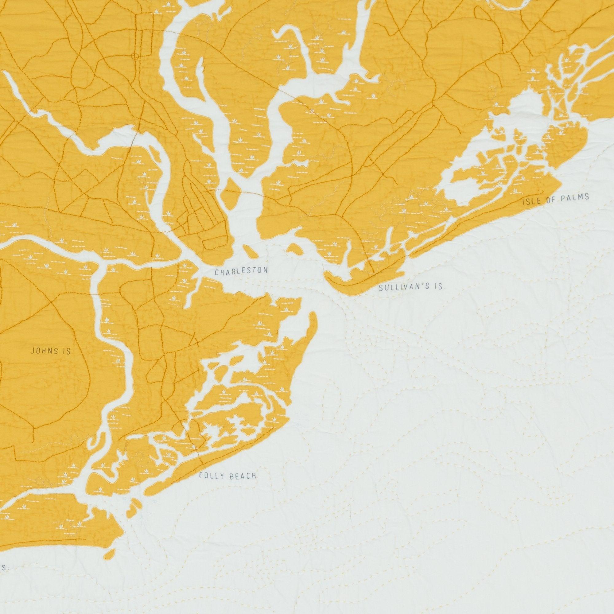 Charleston Quilt - Coastal Quilt by Haptic Lab