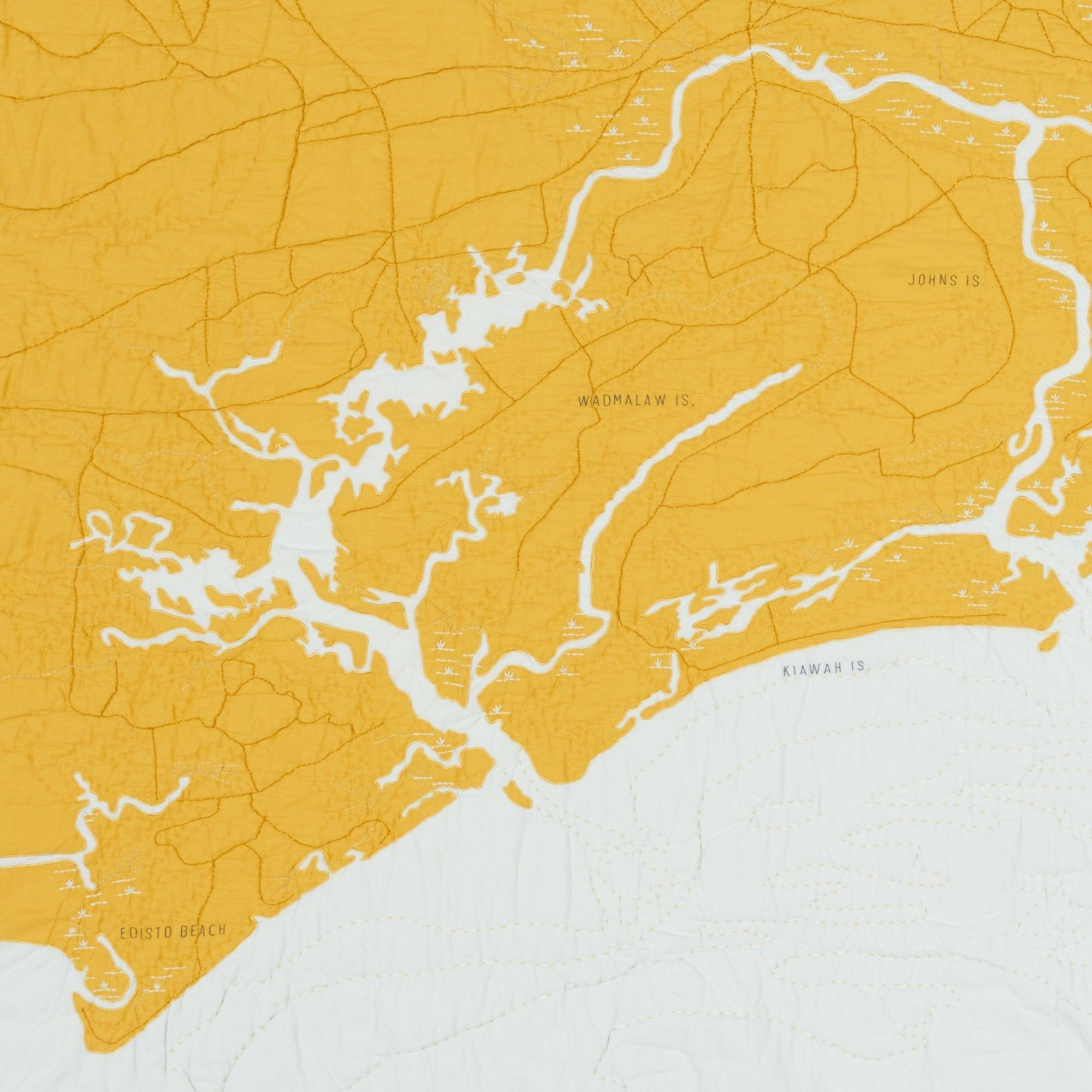 Charleston Quilt - Coastal Quilt by Haptic Lab