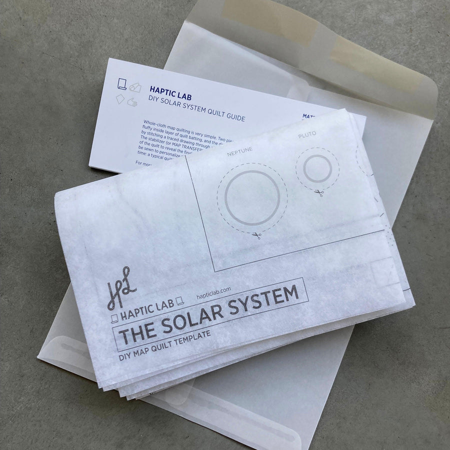 DIY Quilt - Solar System - Haptic Lab