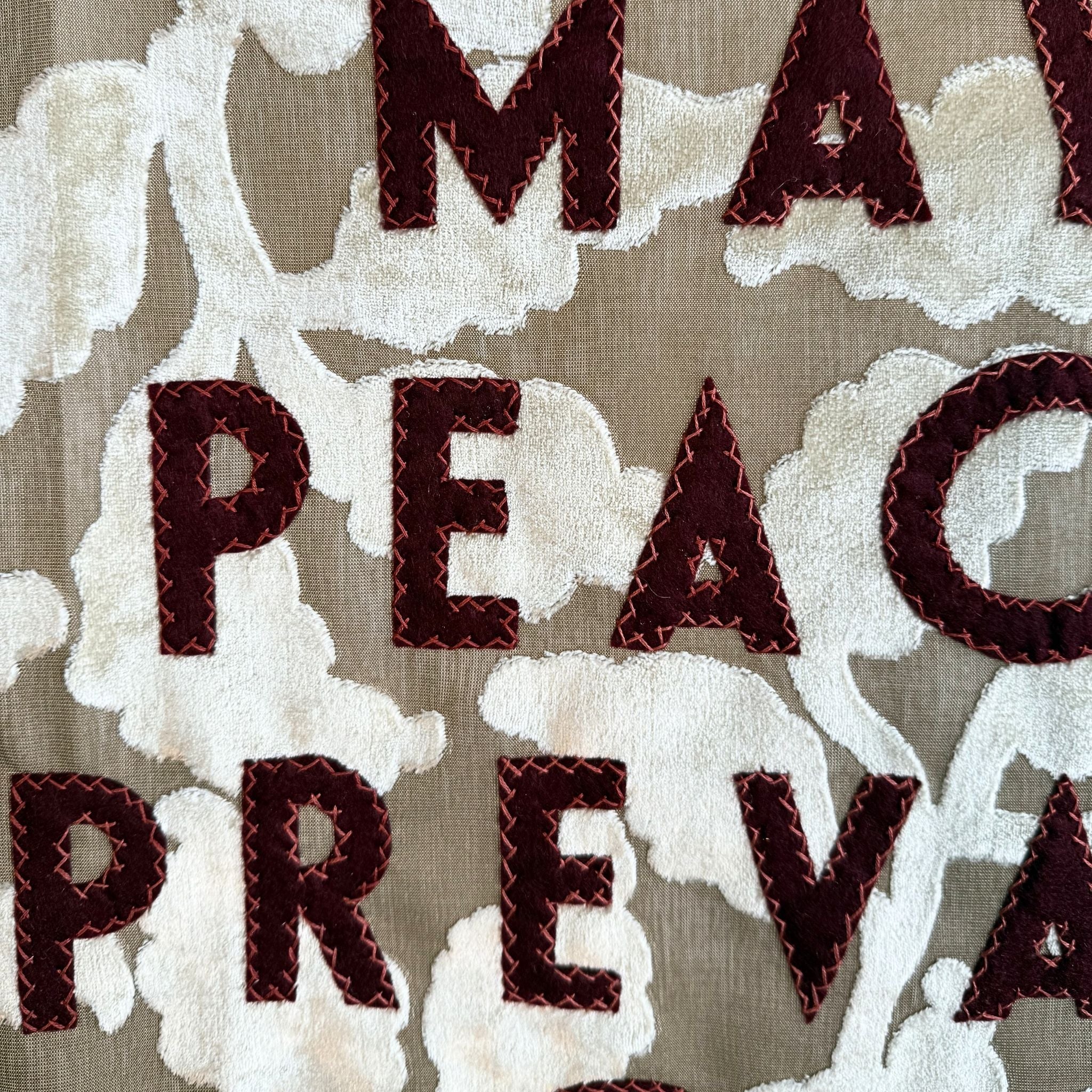 May Peace Prevail on Earth (velvet)