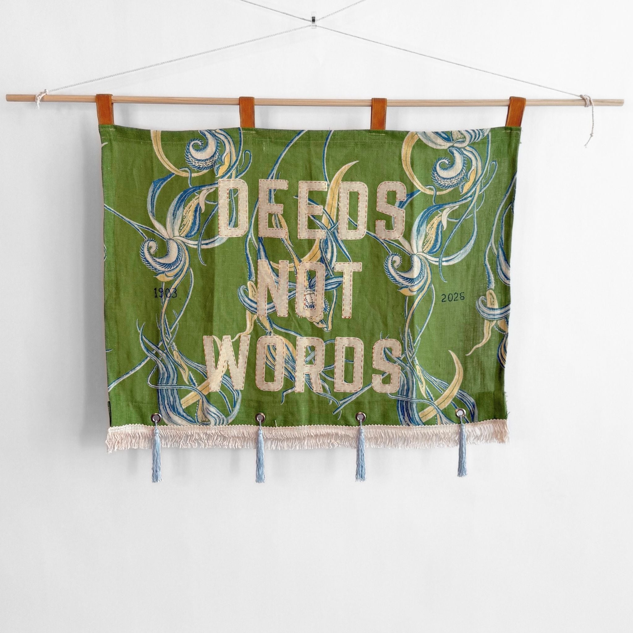 Deeds not Words