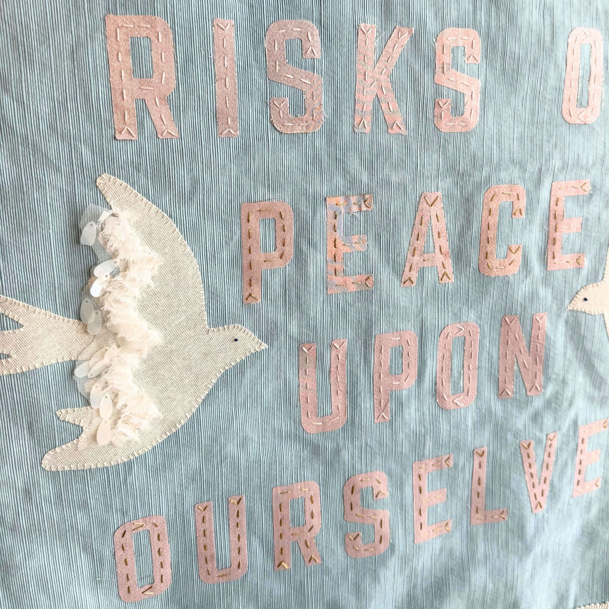 Let us Take the Risks of Peace Upon Ourselves