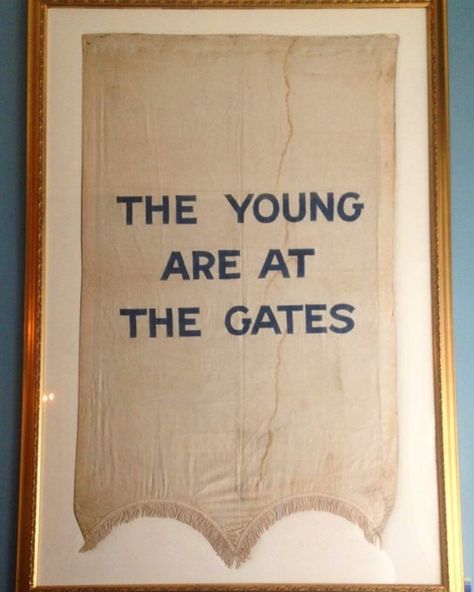 The Young Are at the Gates