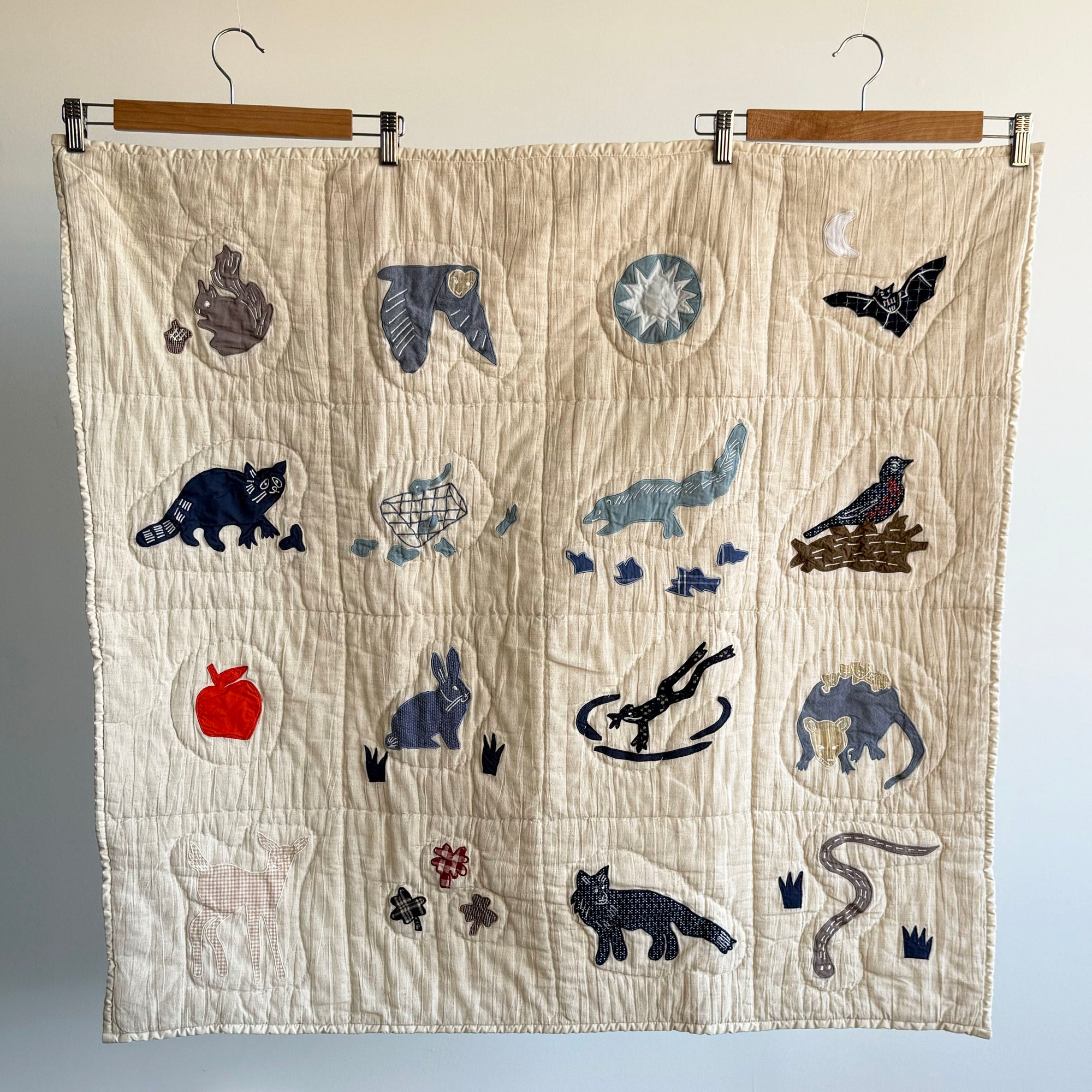 Animals Baby Quilt (OOAK)