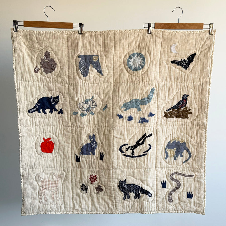 Animals Baby Quilt (OOAK)