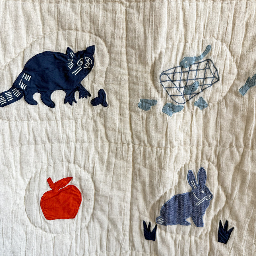 Animals Baby Quilt (OOAK)