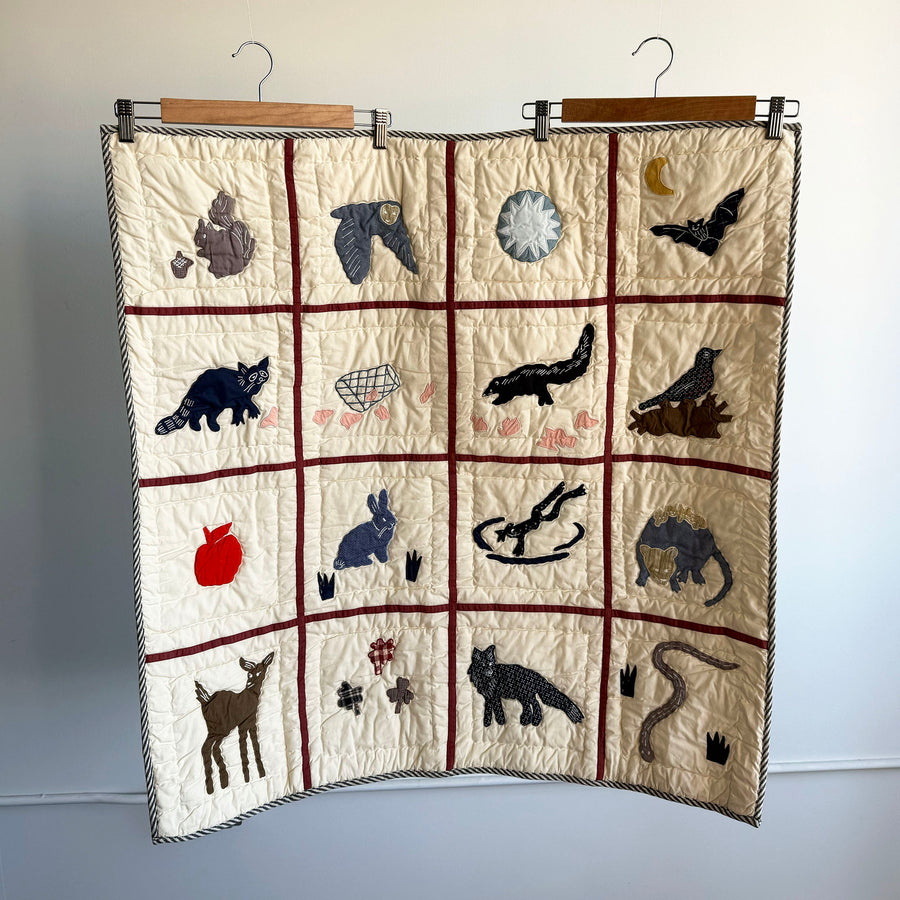 Animals Baby Quilt (OOAK)