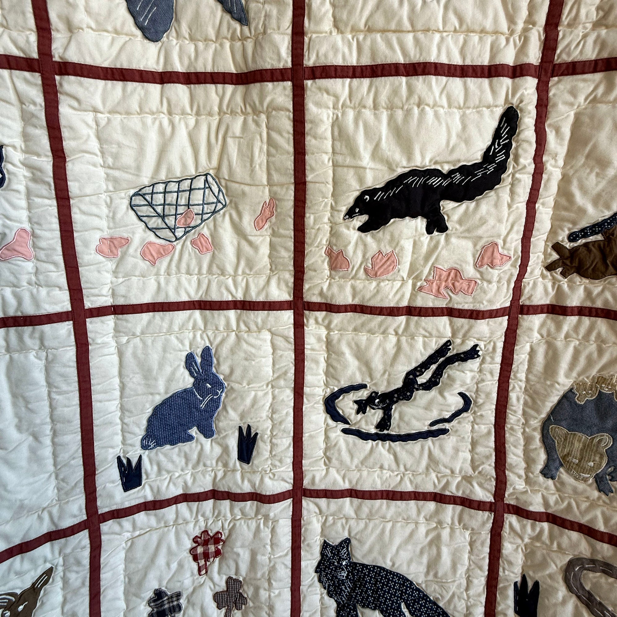 Animals Baby Quilt (OOAK)