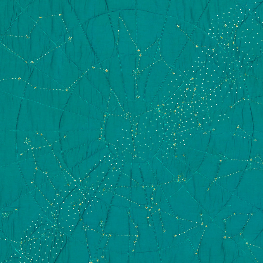 Limited Edition Teal Constellation Throw