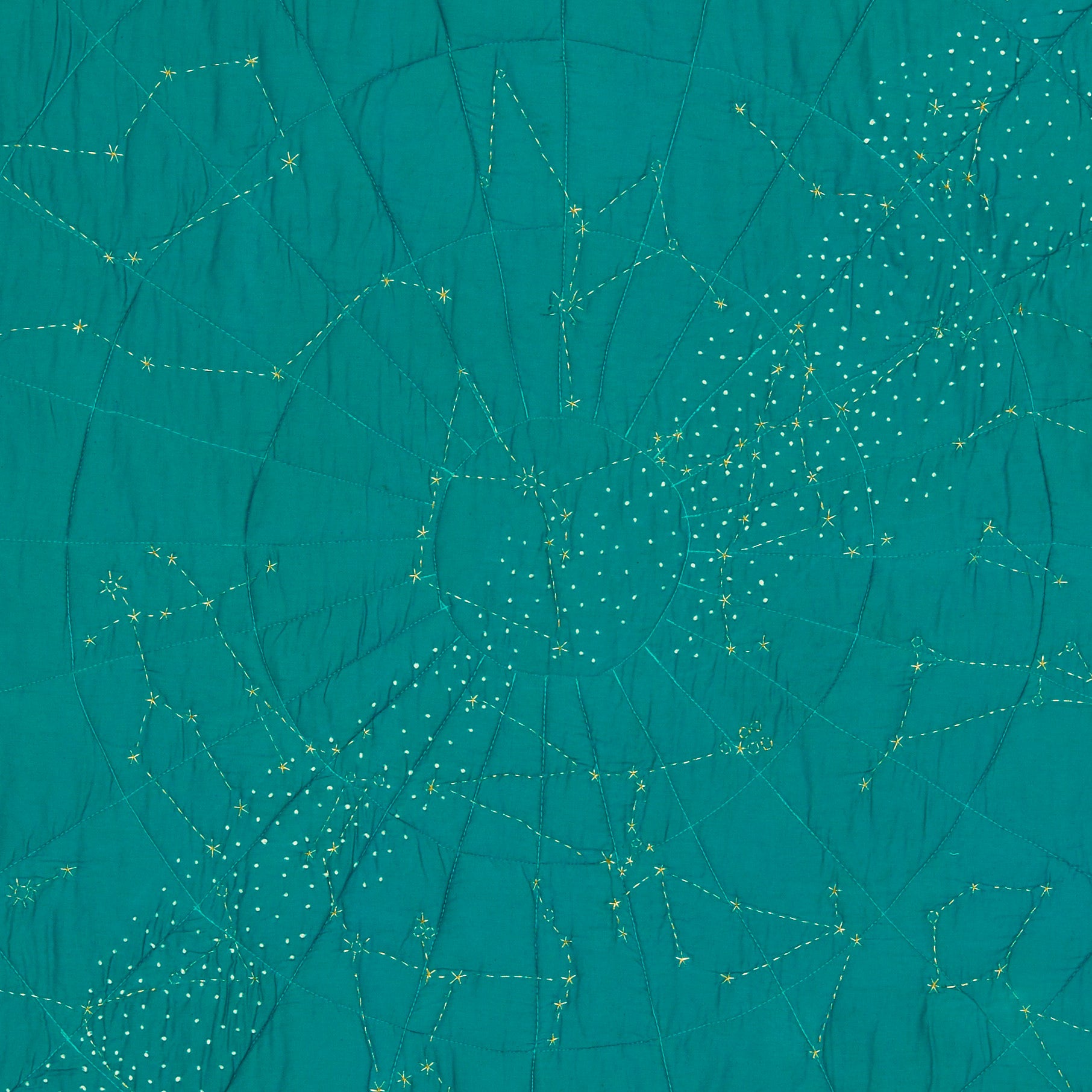 Limited Edition Teal Baby Constellation Quilt