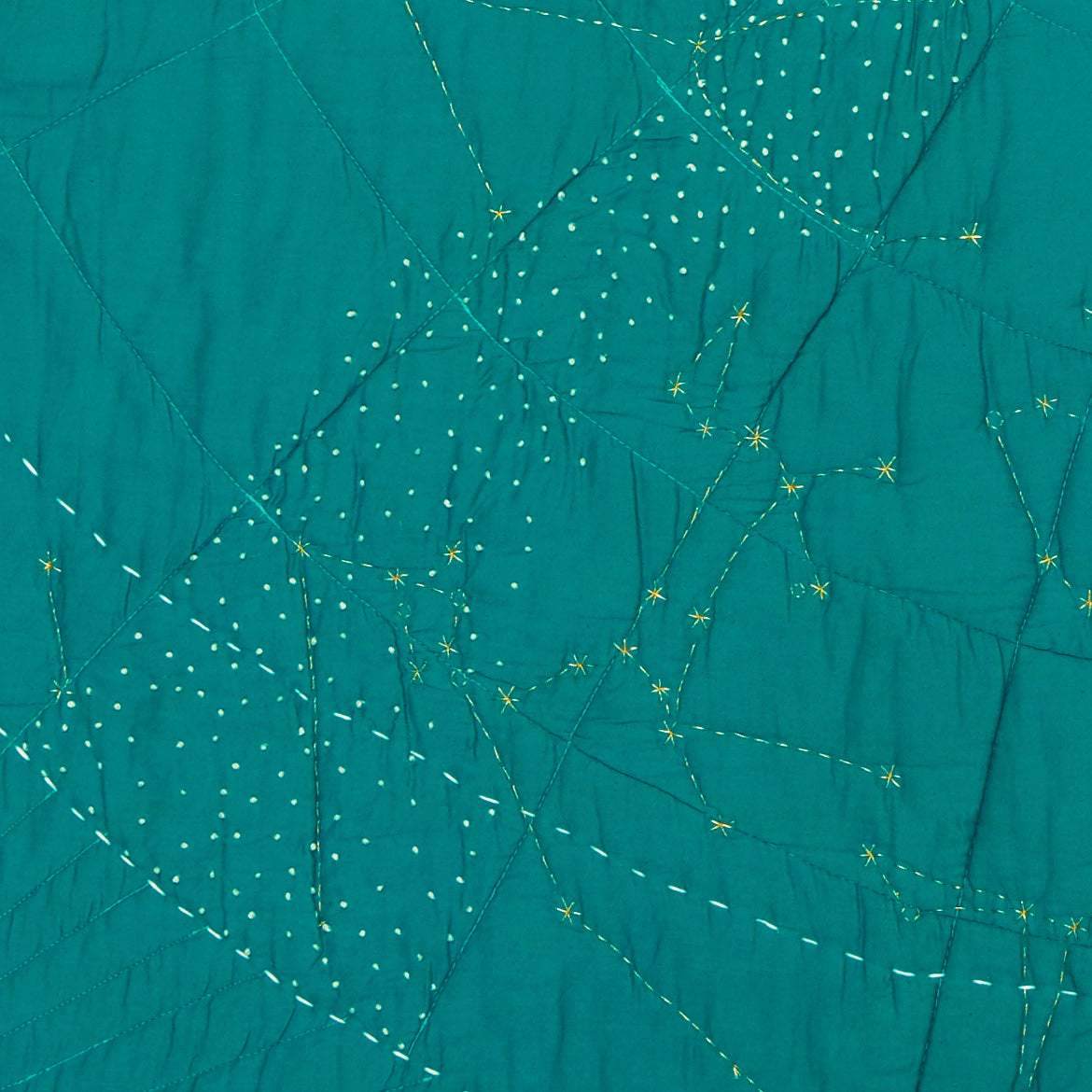 Limited Edition Teal Baby Constellation Quilt