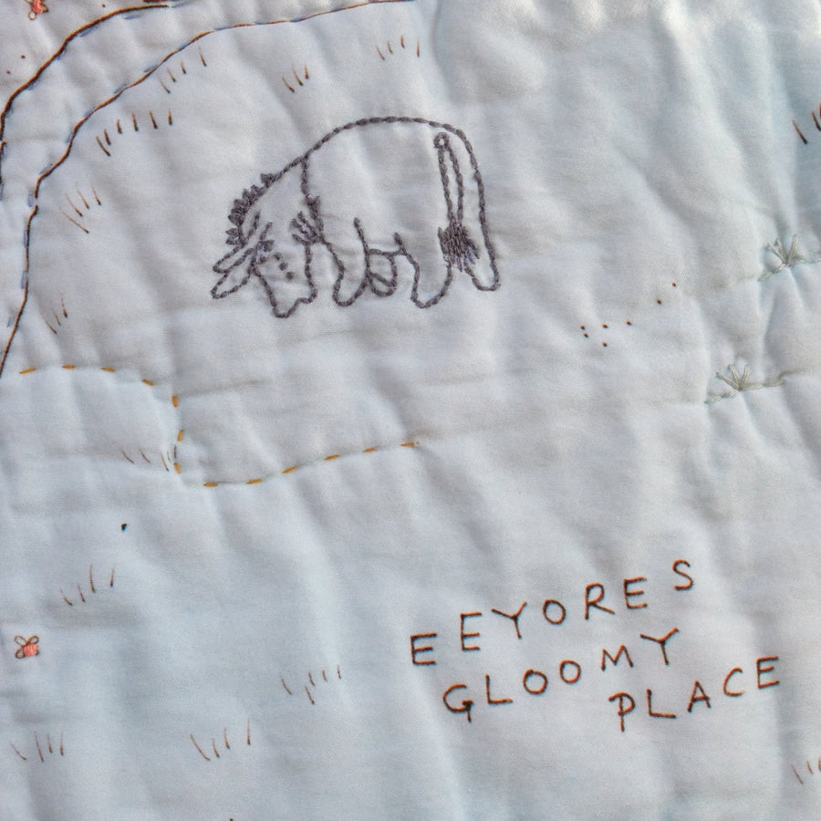 Eeyore's Gloomy Place on the Hundred Acre Wood Map 