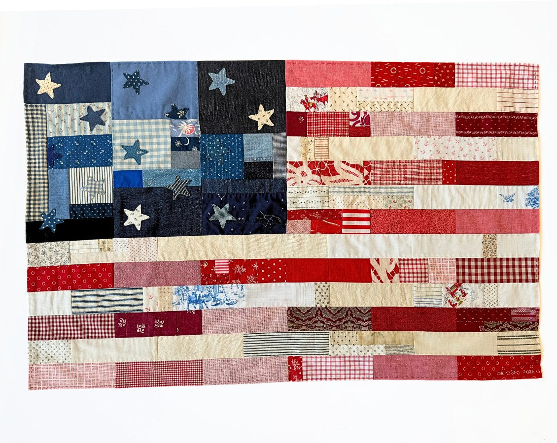 Large Handmade American Flag