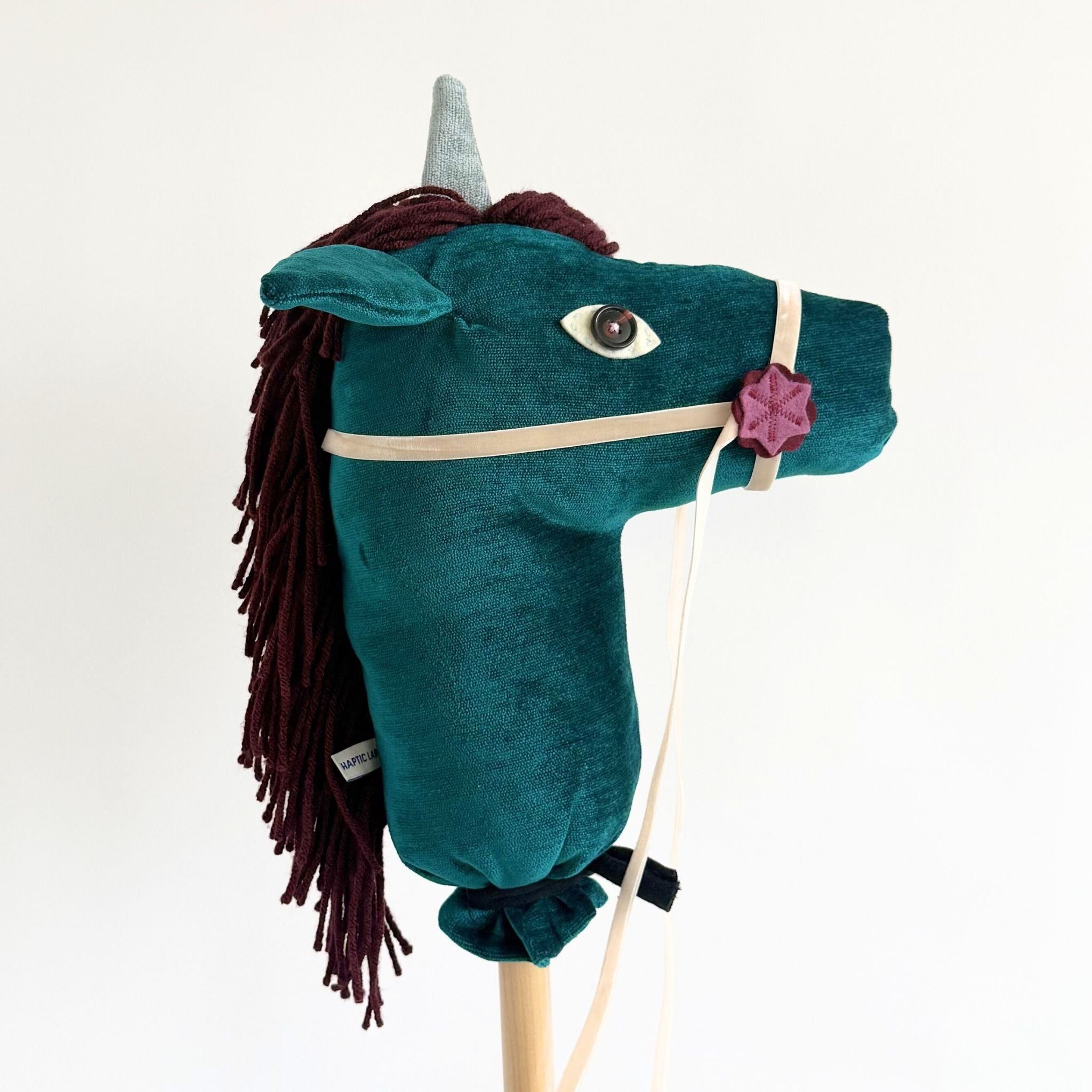Emerald Jewel - Unicorn Hobby Horse