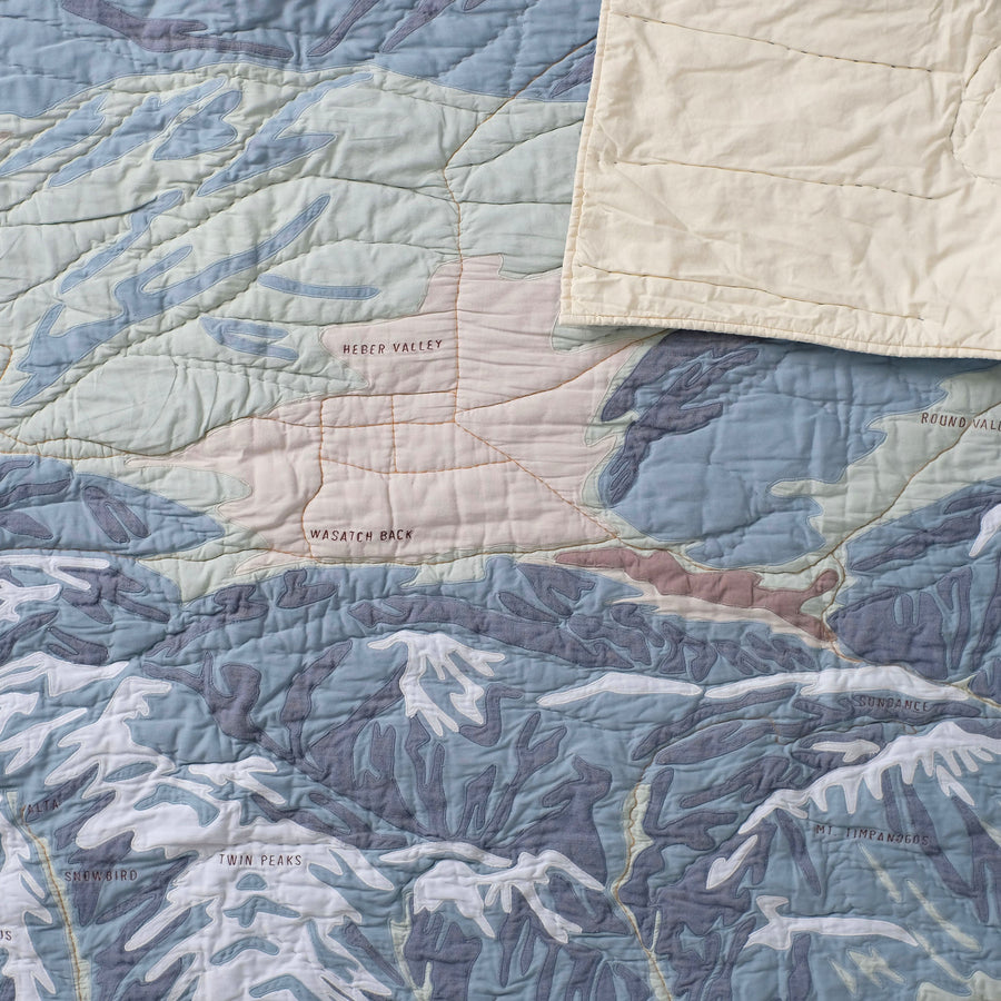 Wasatch Range, UT - Mountain Quilt