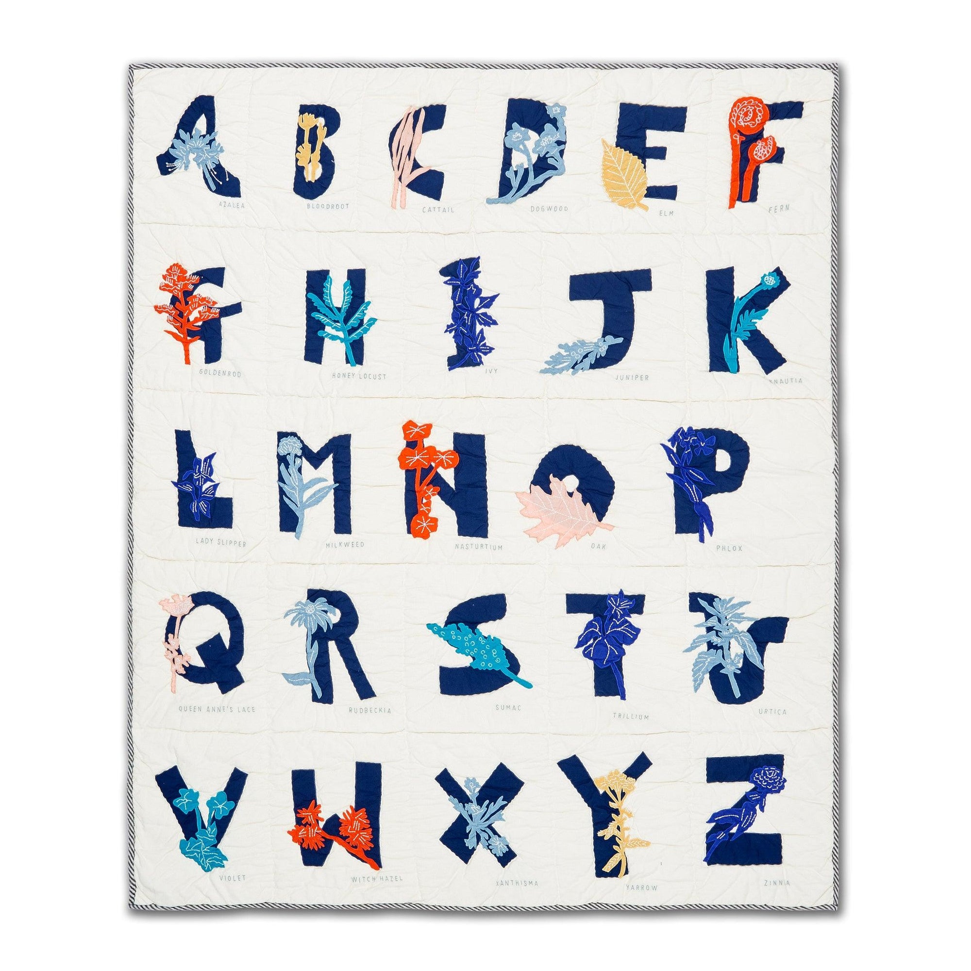 Alphabet Quilt - Ivory - Haptic Lab