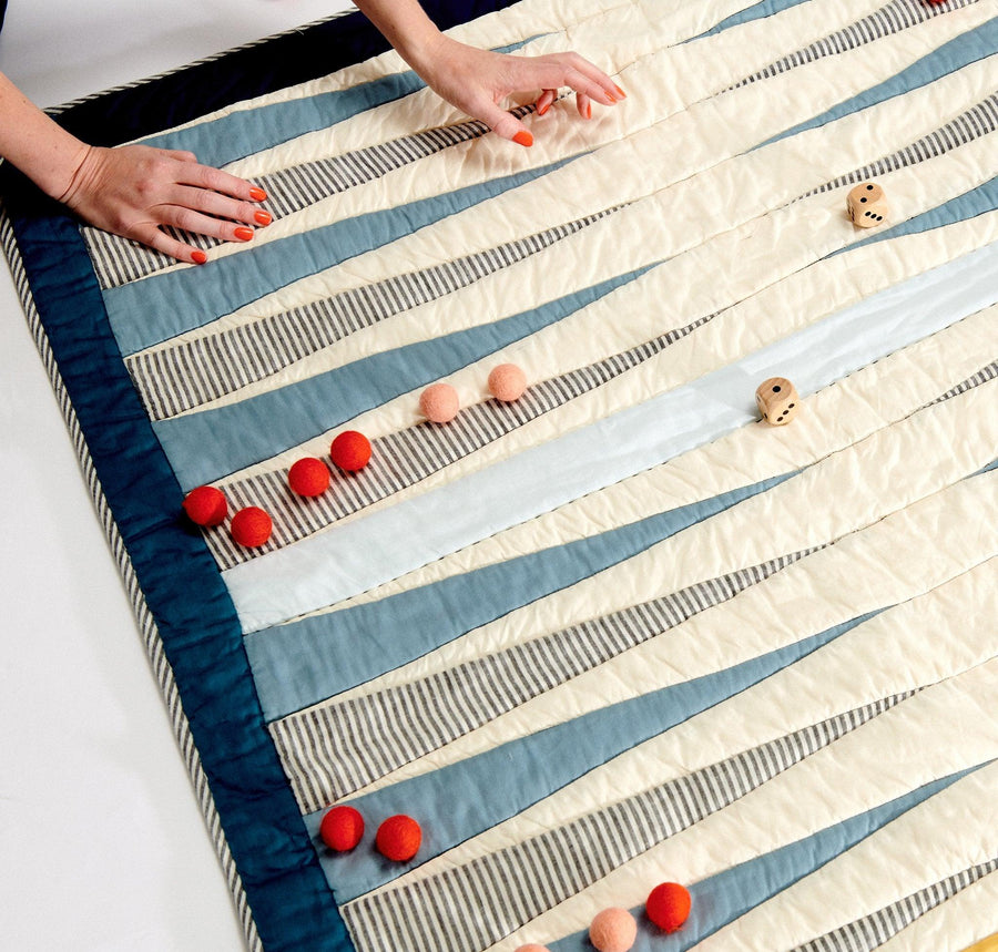 Backgammon Game Quilts