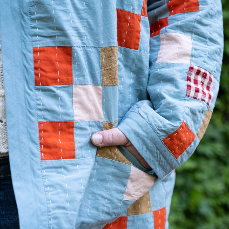 Spring Chain Quilt Coat
