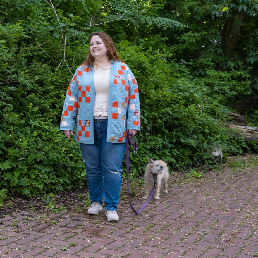 Spring Chain Quilt Coat