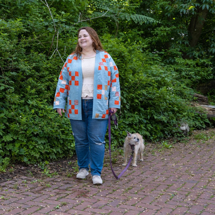 Spring Chain Quilt Coat