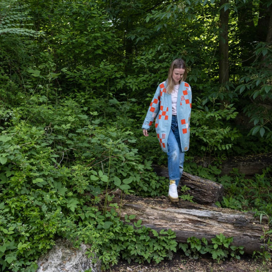 Spring Chain Quilt Coat