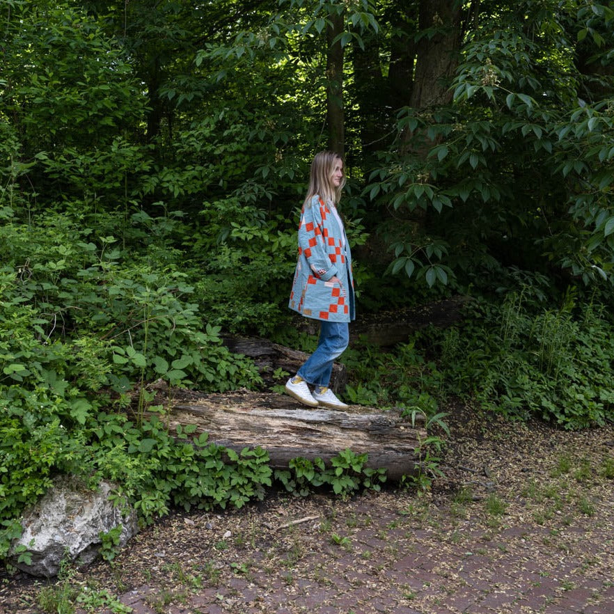 Spring Chain Quilt Coat