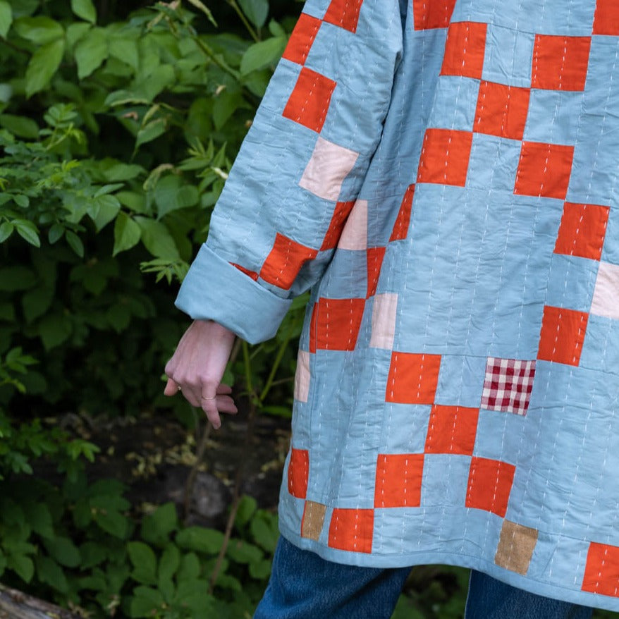 Spring Chain Quilt Coat