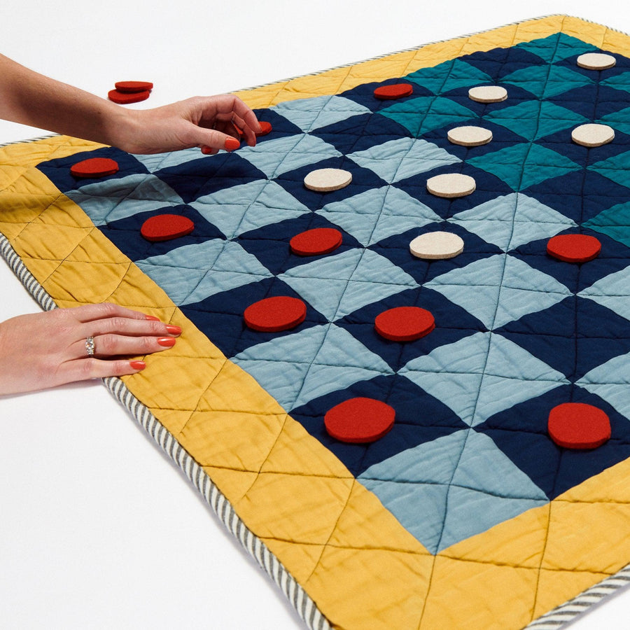 Checkers 36X36 Game Quilts