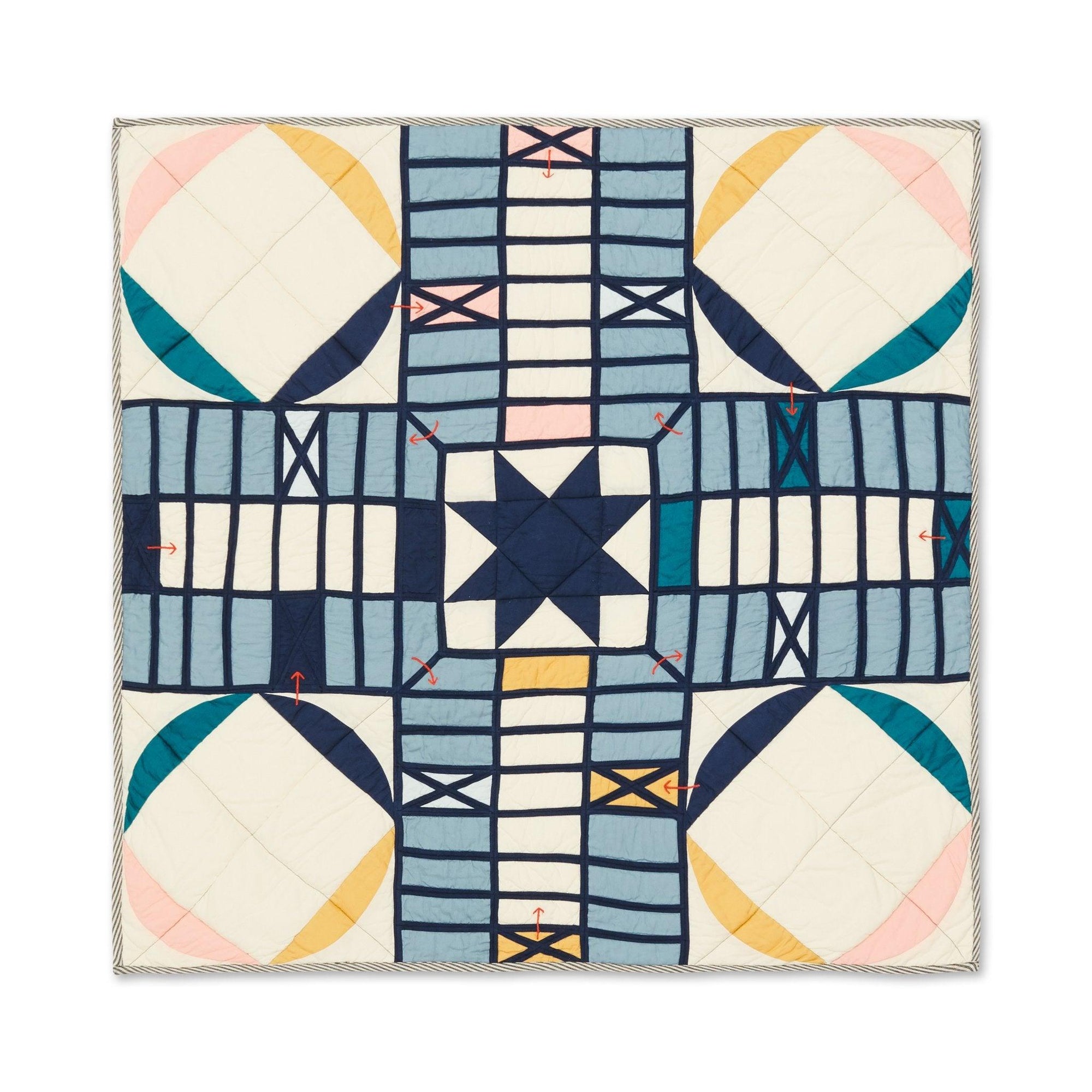 Cross And Circle Game Quilts