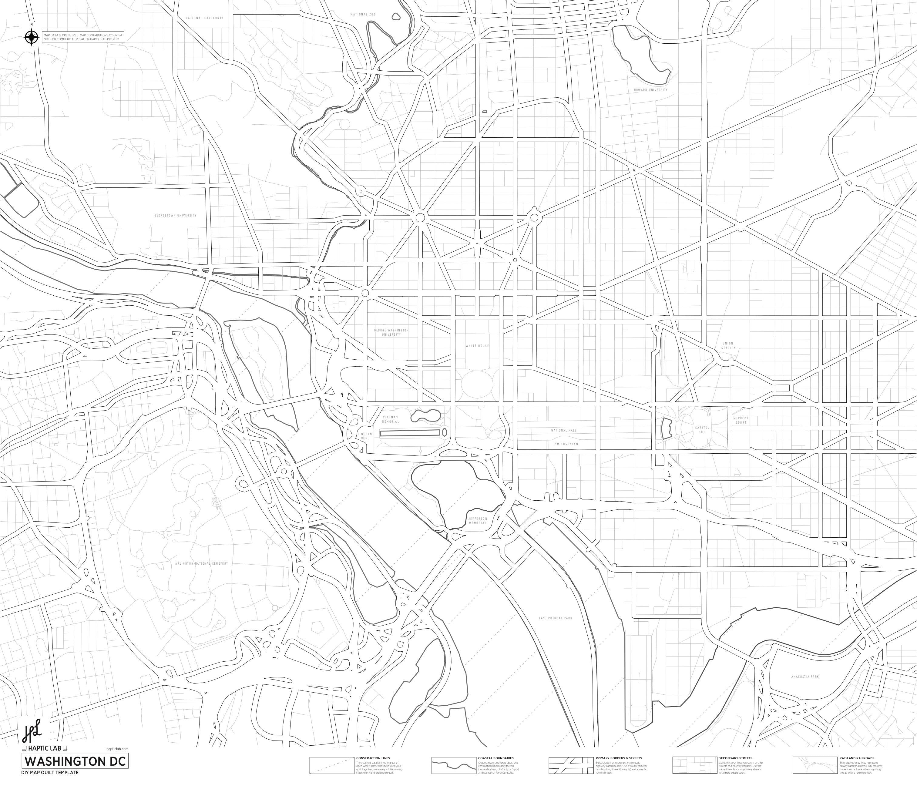 DIY Map Quilts - Haptic Lab