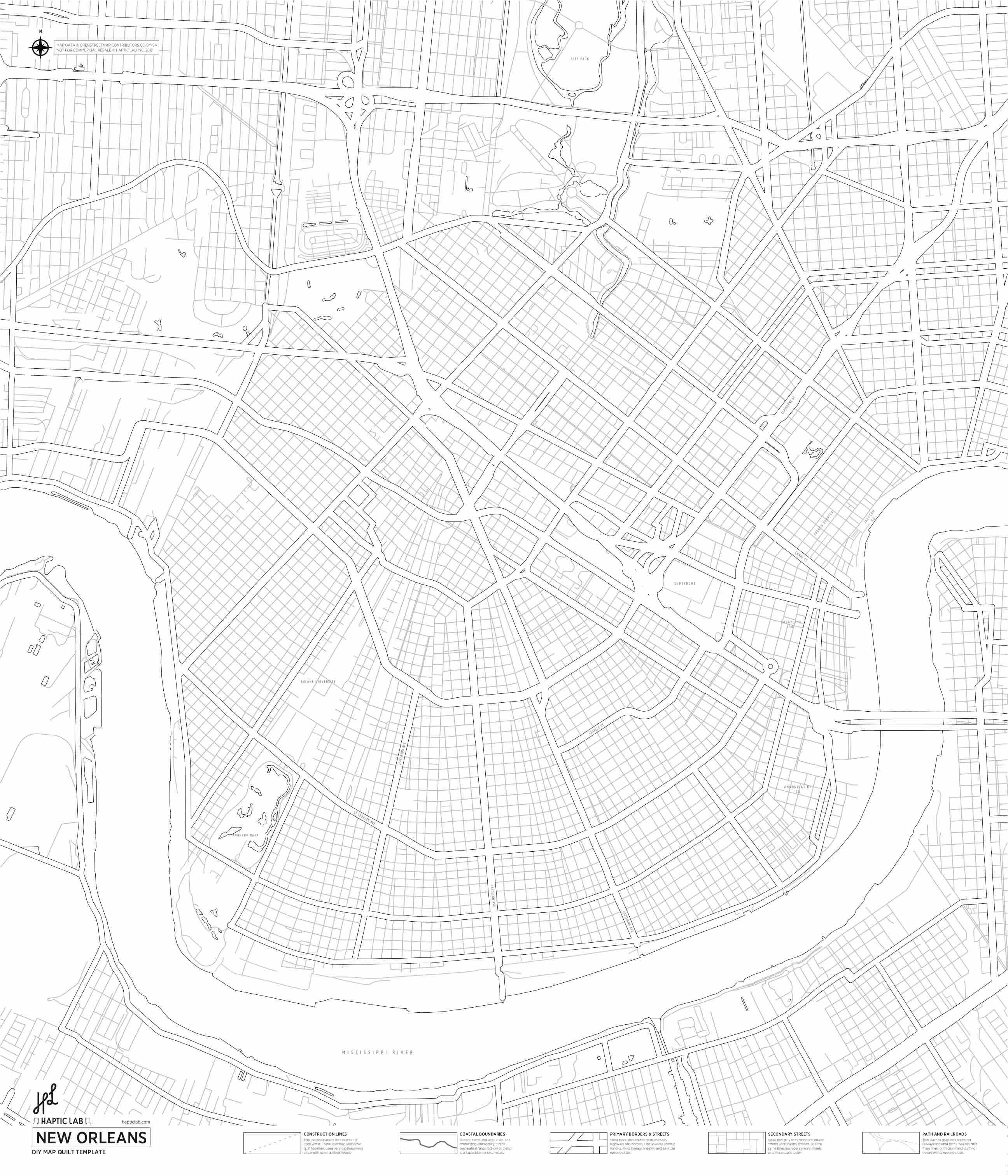 DIY Map Quilts - Haptic Lab