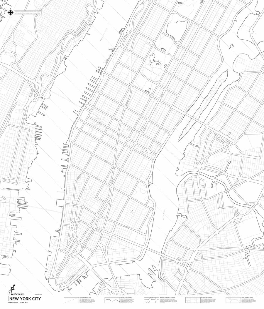 DIY Map Quilts (Print-At-Home) - Haptic Lab