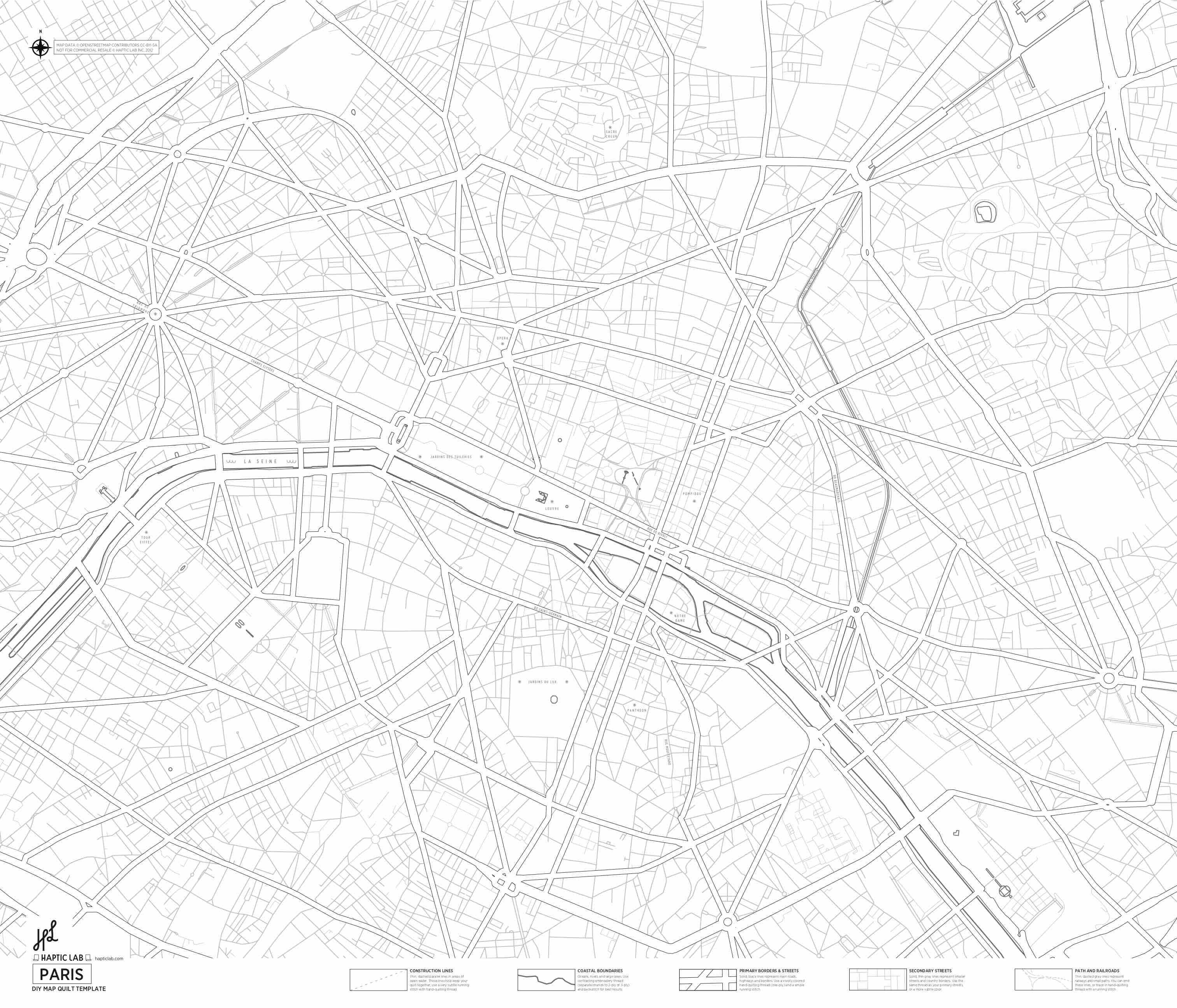 DIY Map Quilts - Haptic Lab